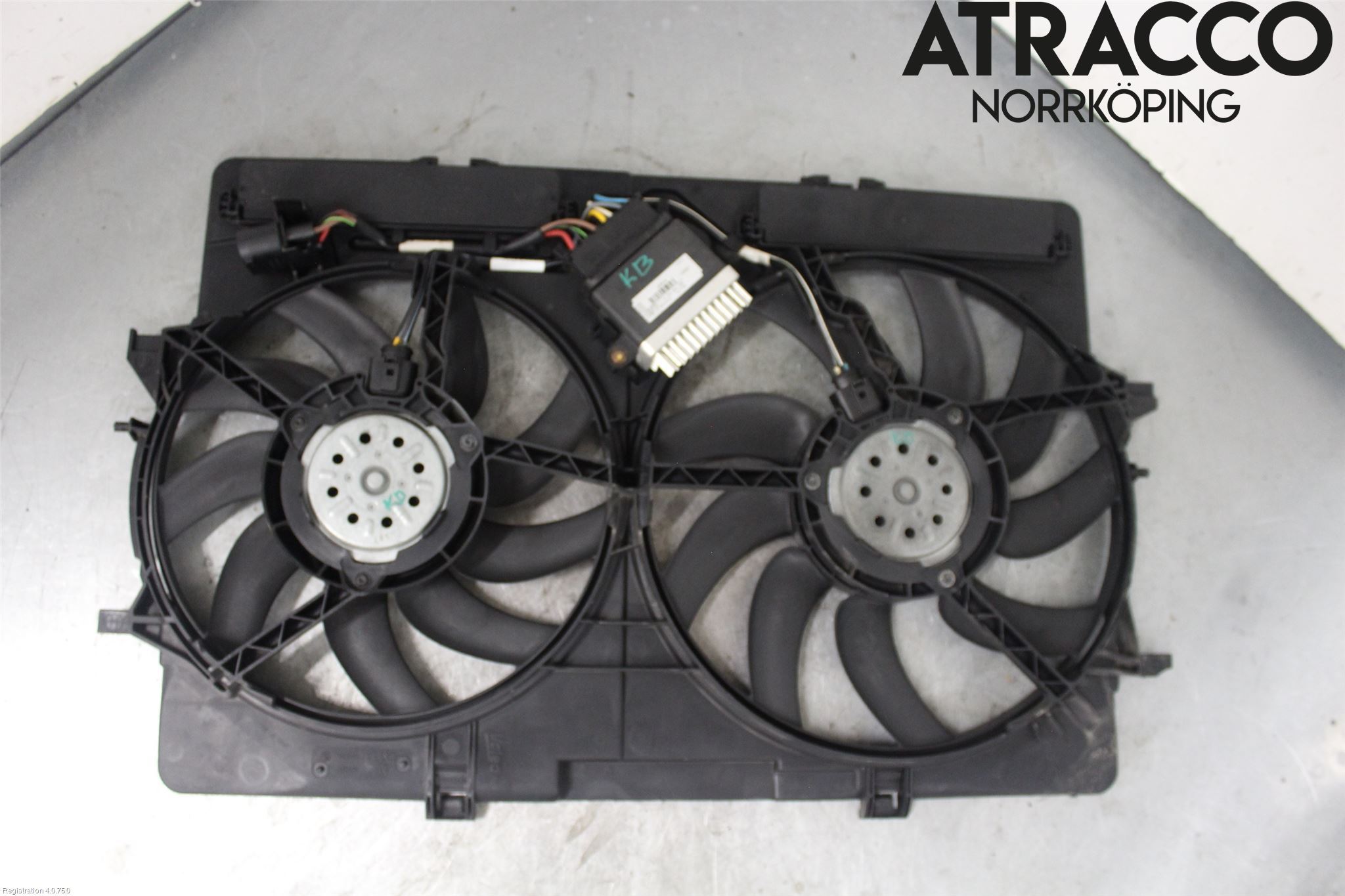 Audi A6/S6 4G 11-18 Kylfläkt El