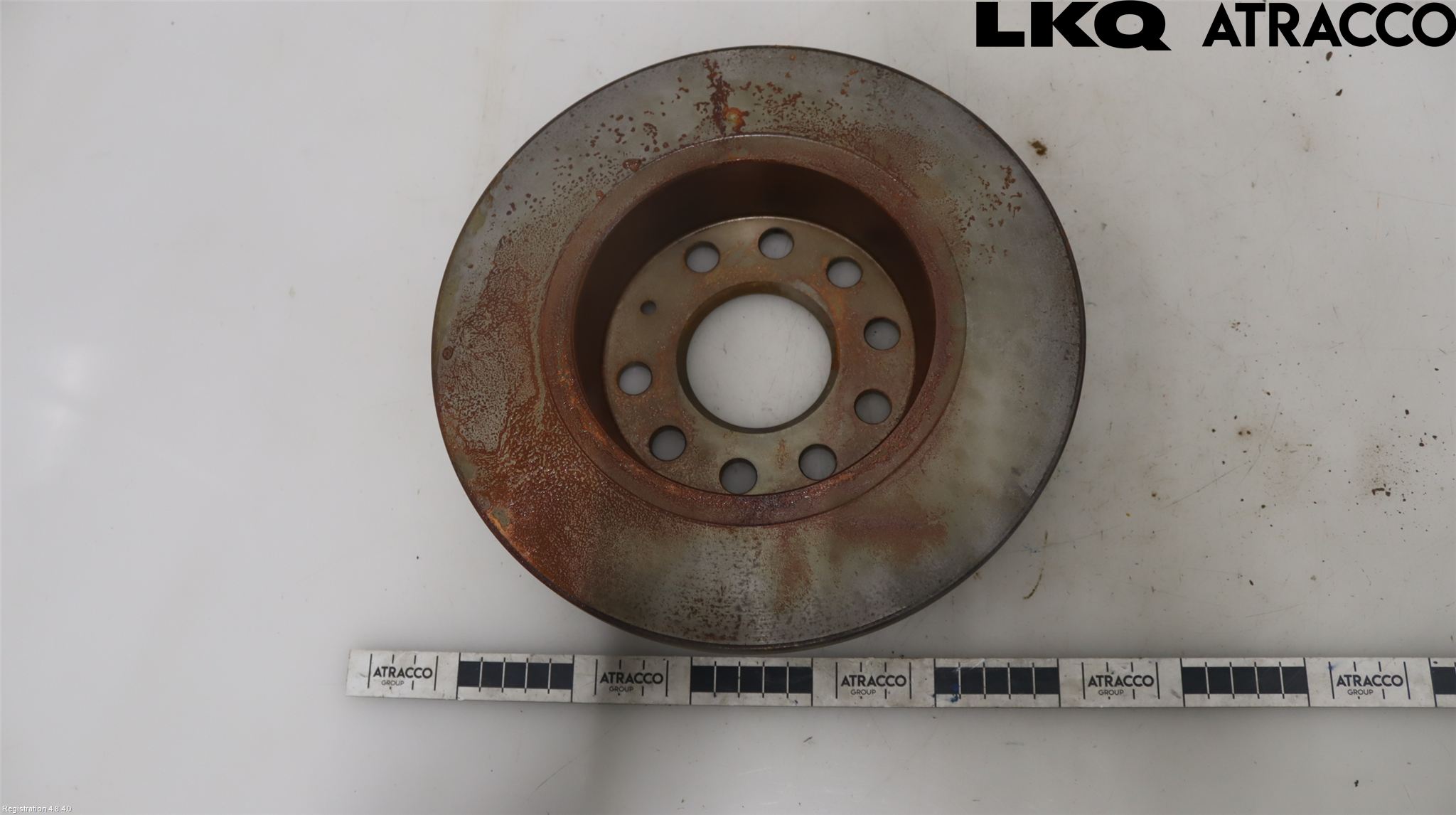 Volkswagen VW TOURAN 10-15 Bromsskiva Bak
