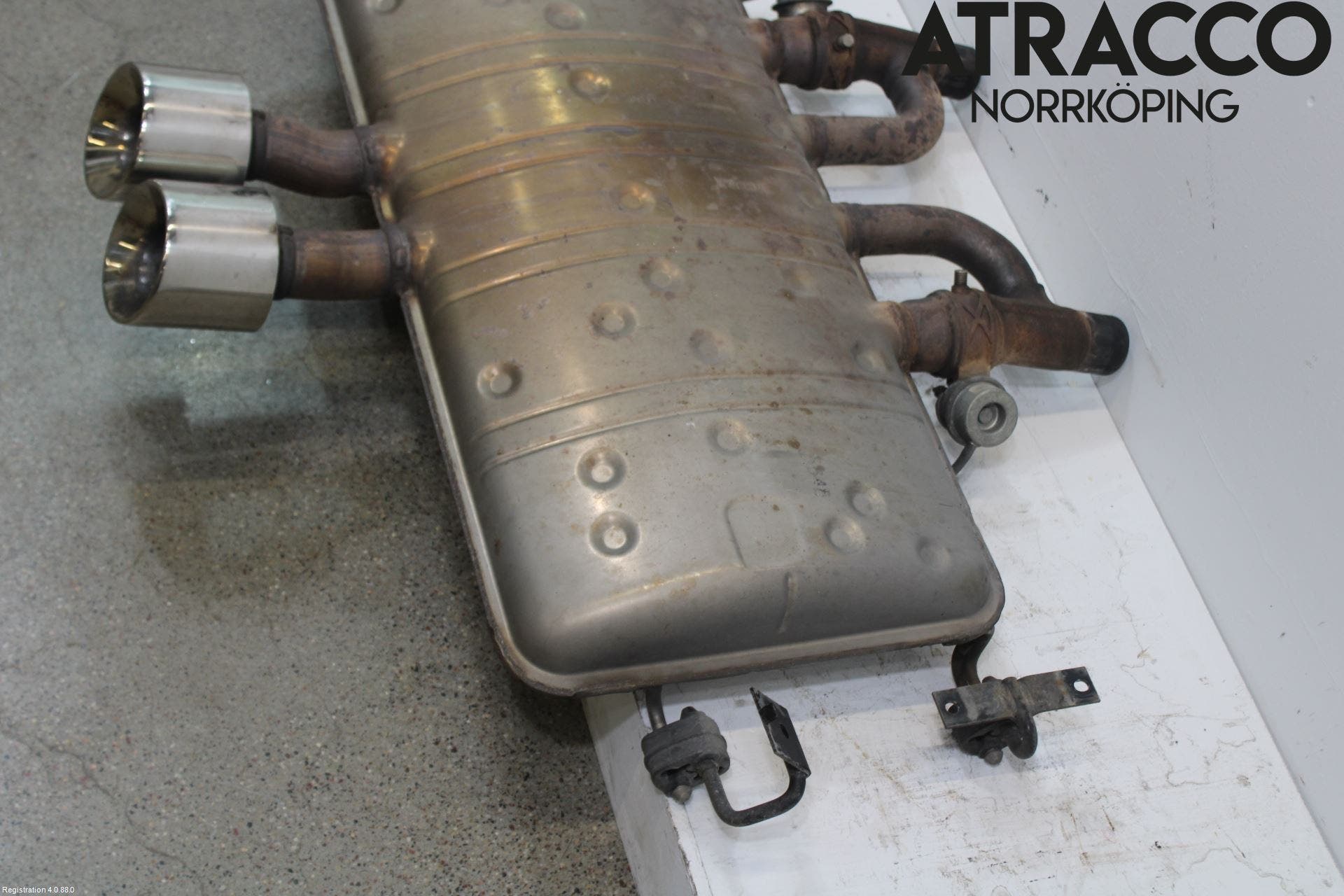 Jaguar F-TYPE Avgas Bakre Dämpare