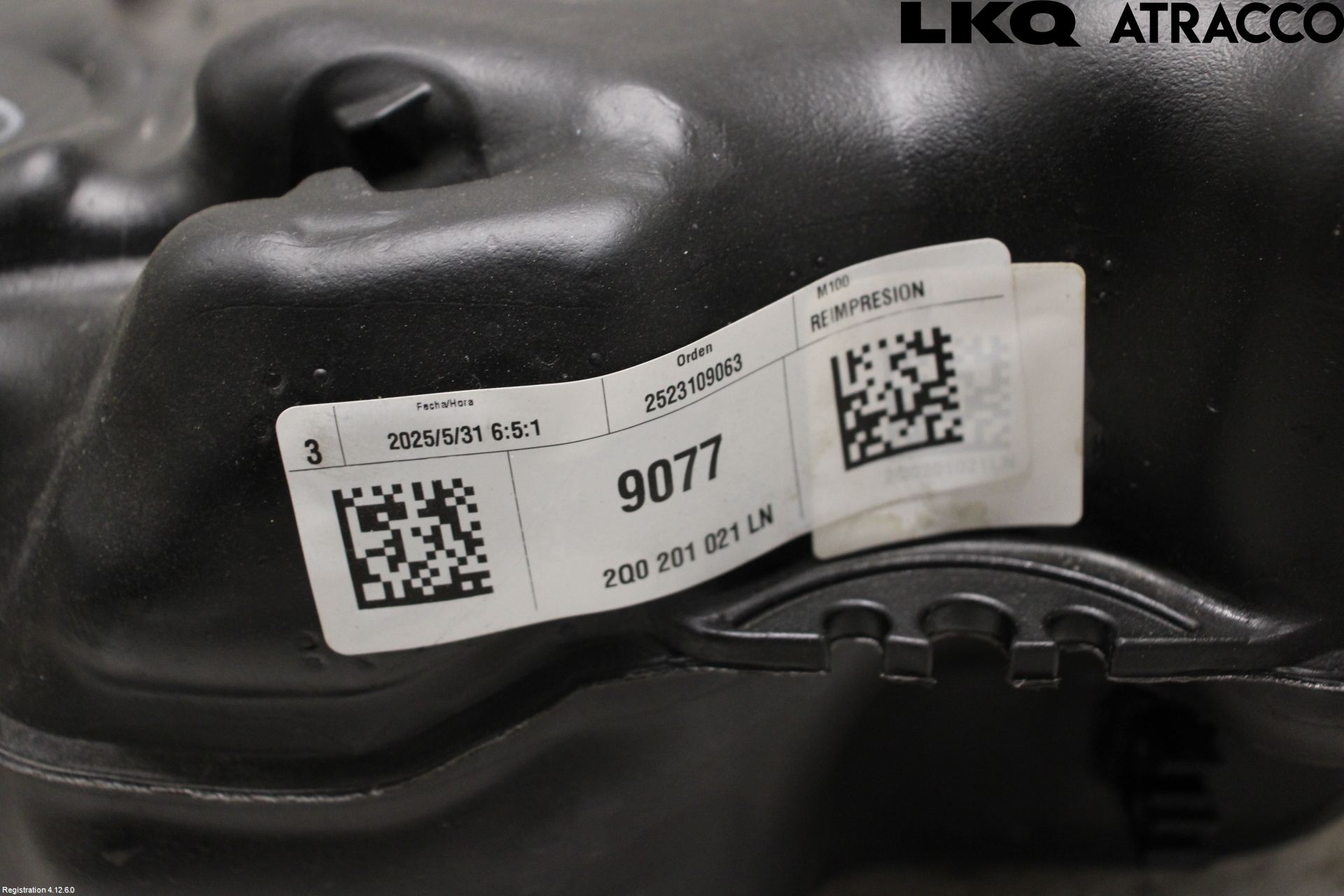 Seat ARONA Bränsletank