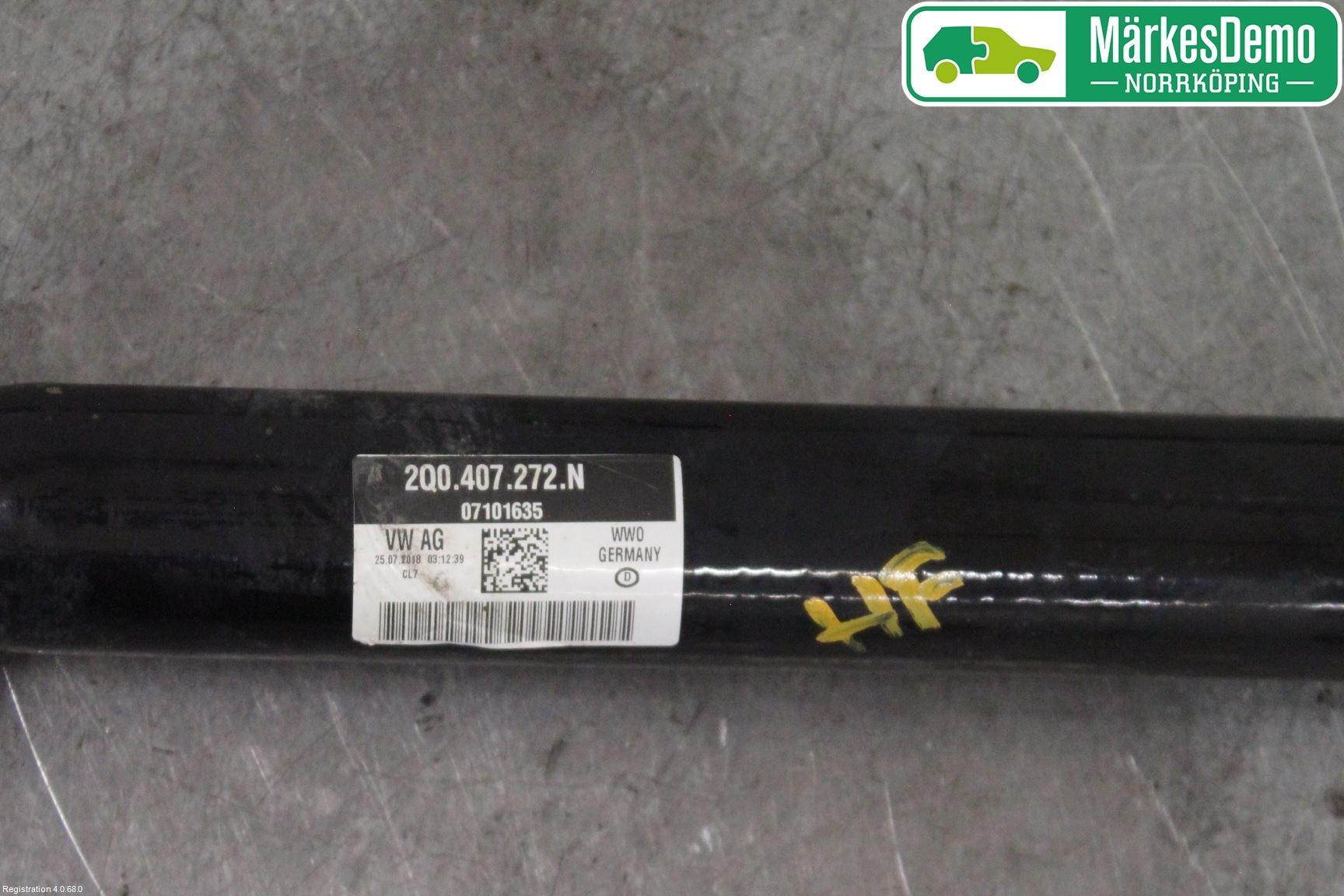 Volkswagen VW POLO VI 18->> Drivaxel Fram Höger