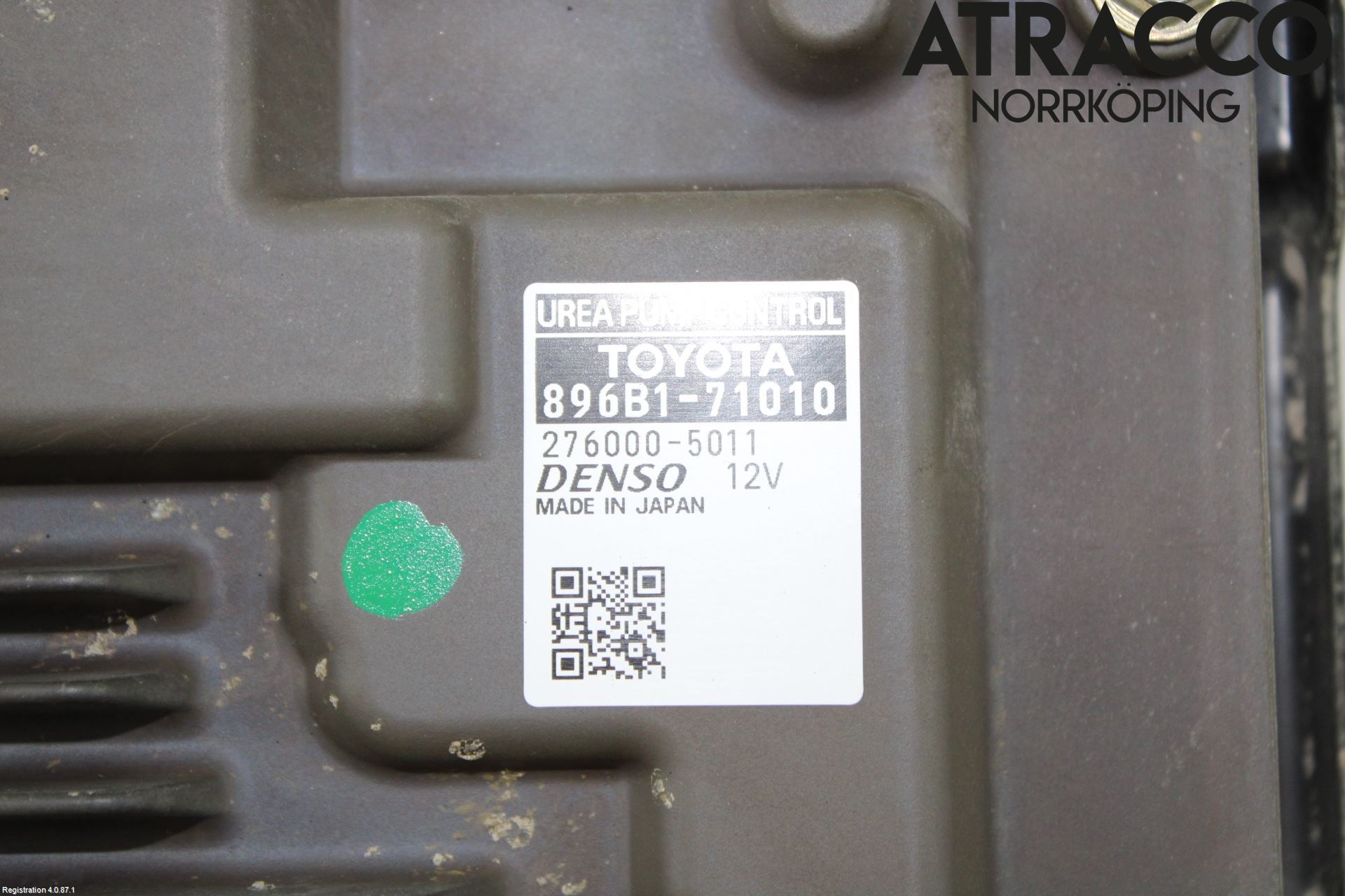 Toyota HILUX 16- Styrenhet Bränslepump