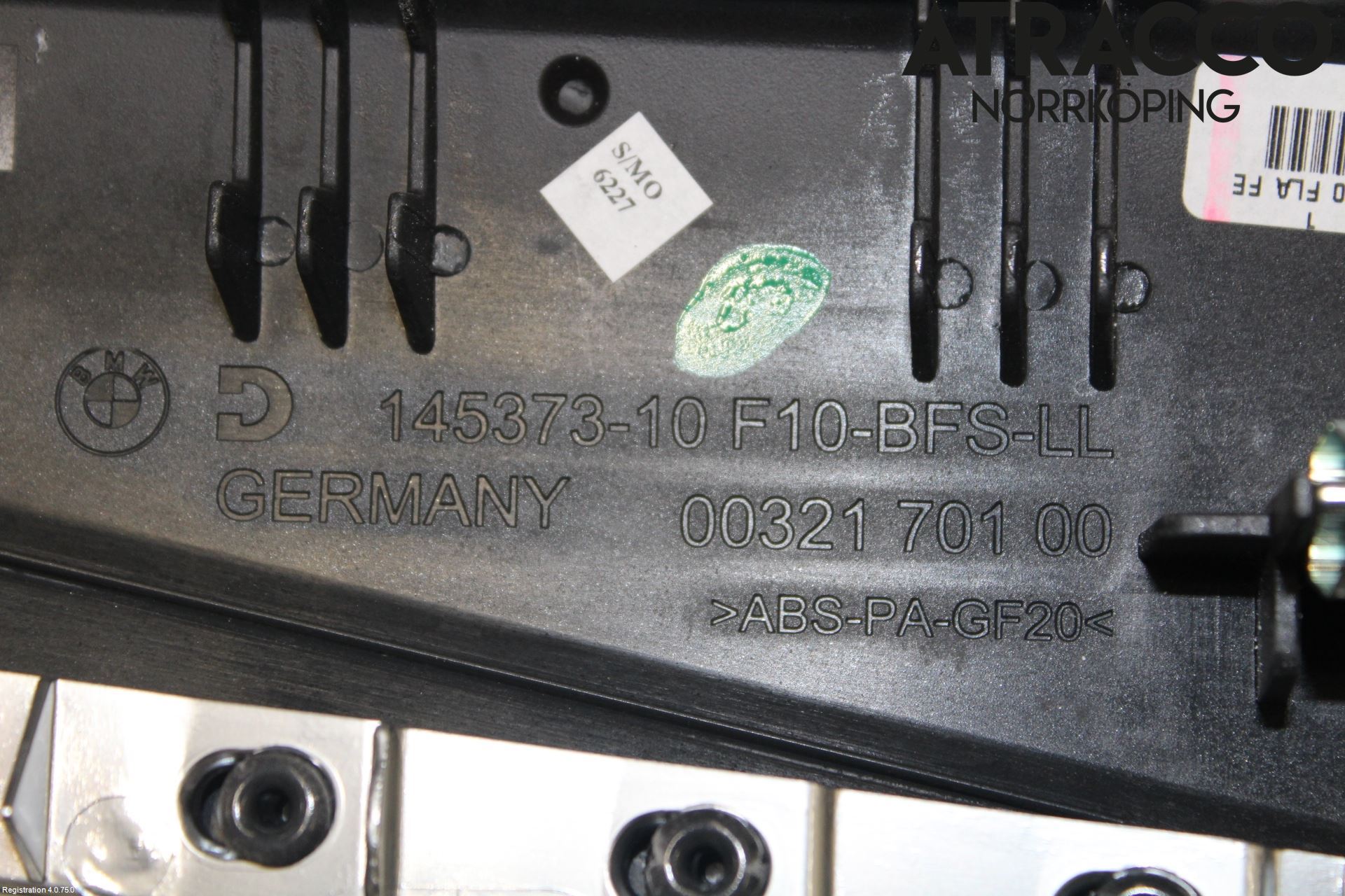 BMW 5 F10/F11/F18 09-17 Instrumentbräda Inlägg-Dekorlist