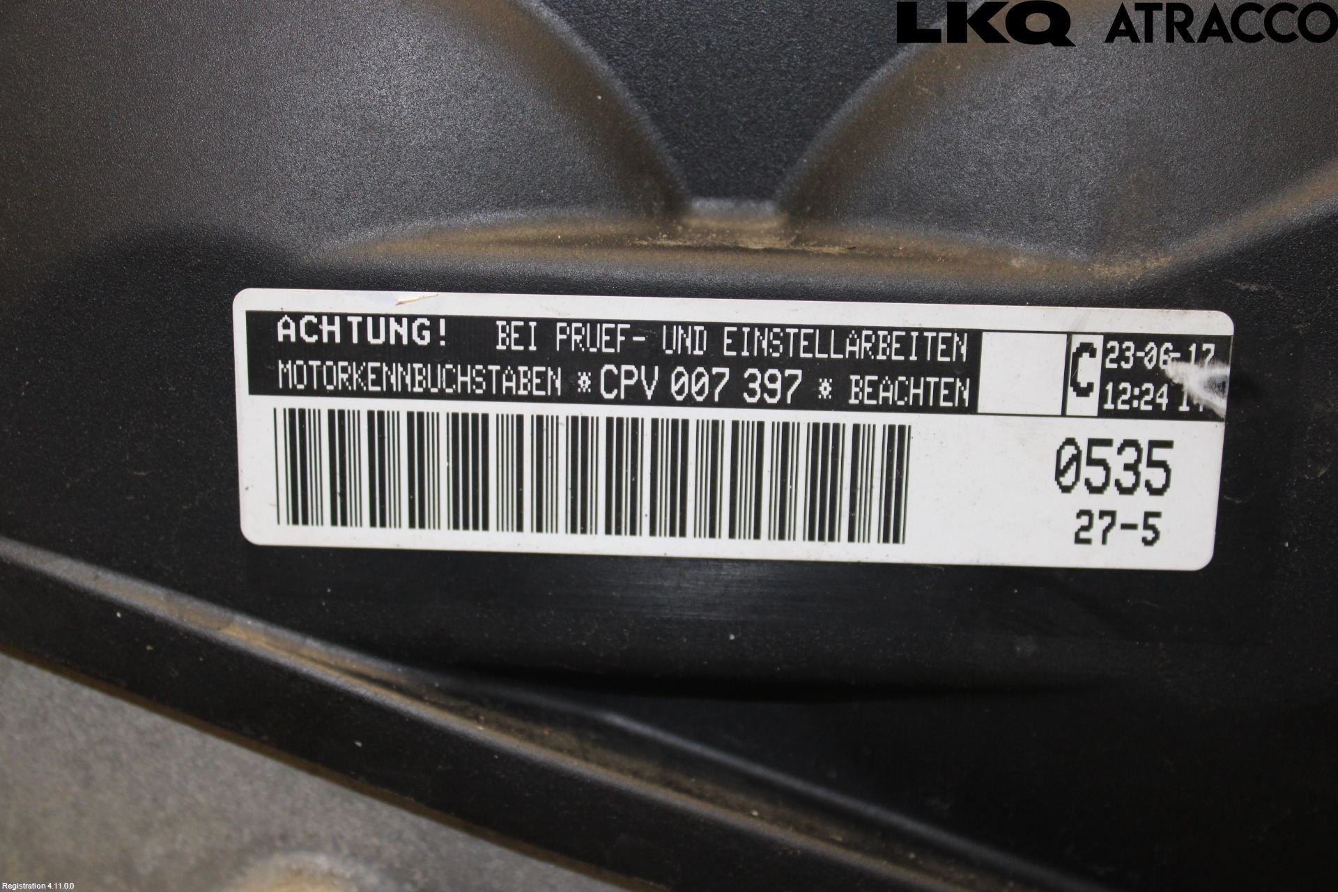 Volkswagen VW GOLF / E-GOLF VII 13-20 Motor Bensin