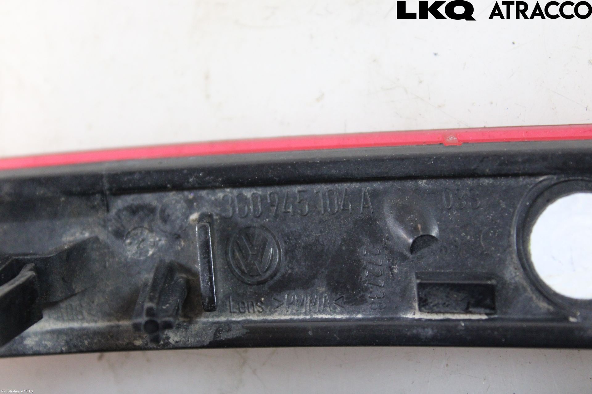 Volkswagen VW PASSAT 15-19 Dimljus/Reflex Bak