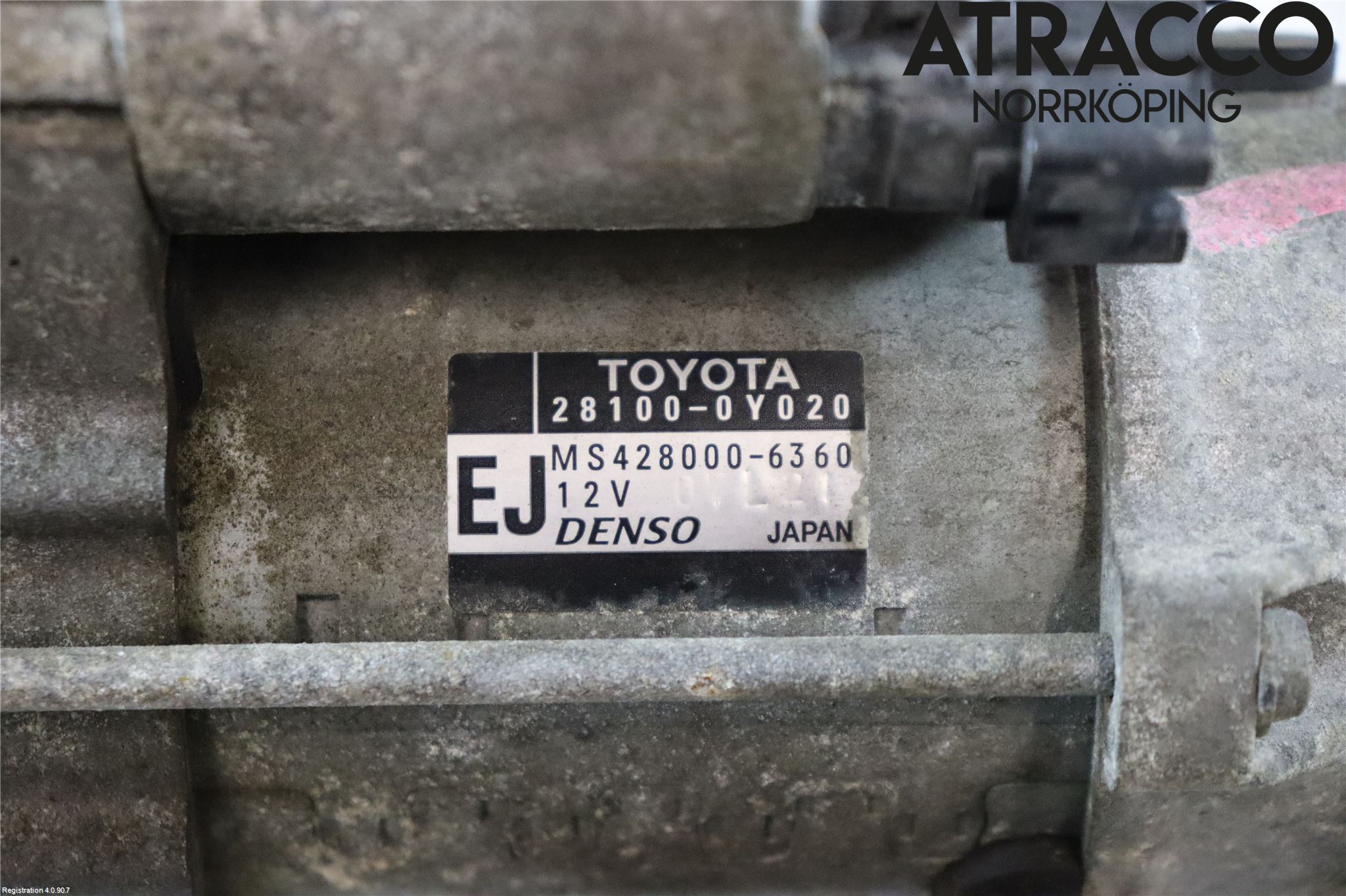 Toyota YARIS XP90 06-11 Startmotor