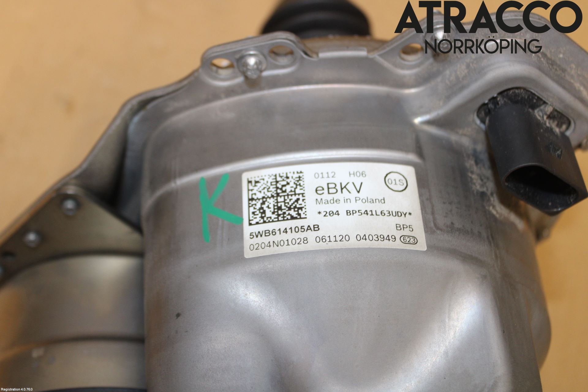 Volkswagen VW GOLF / E-GOLF VIII 20- Bromsservo