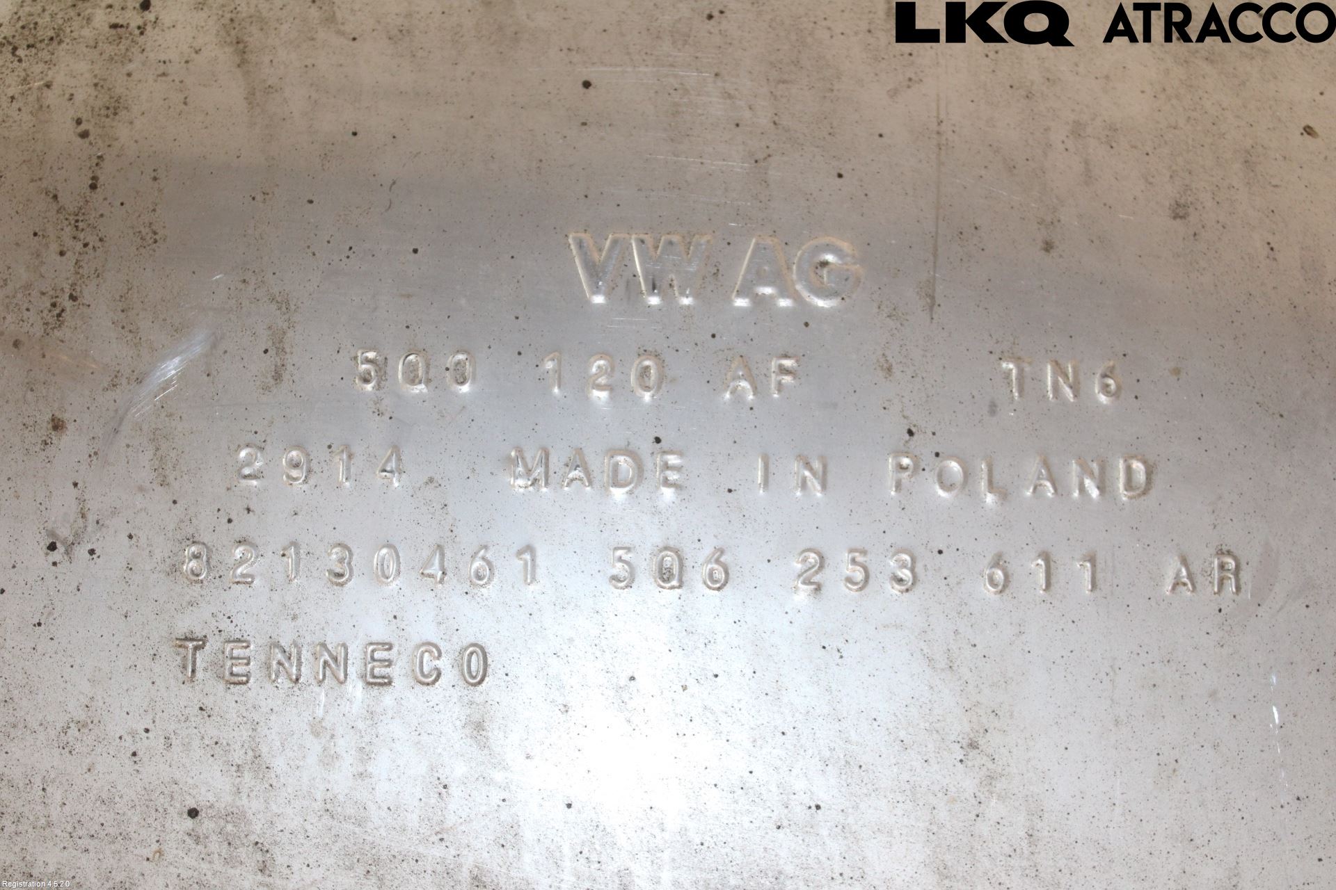 Audi Q2/SQ2 17- Avgas Bakre Dämpare