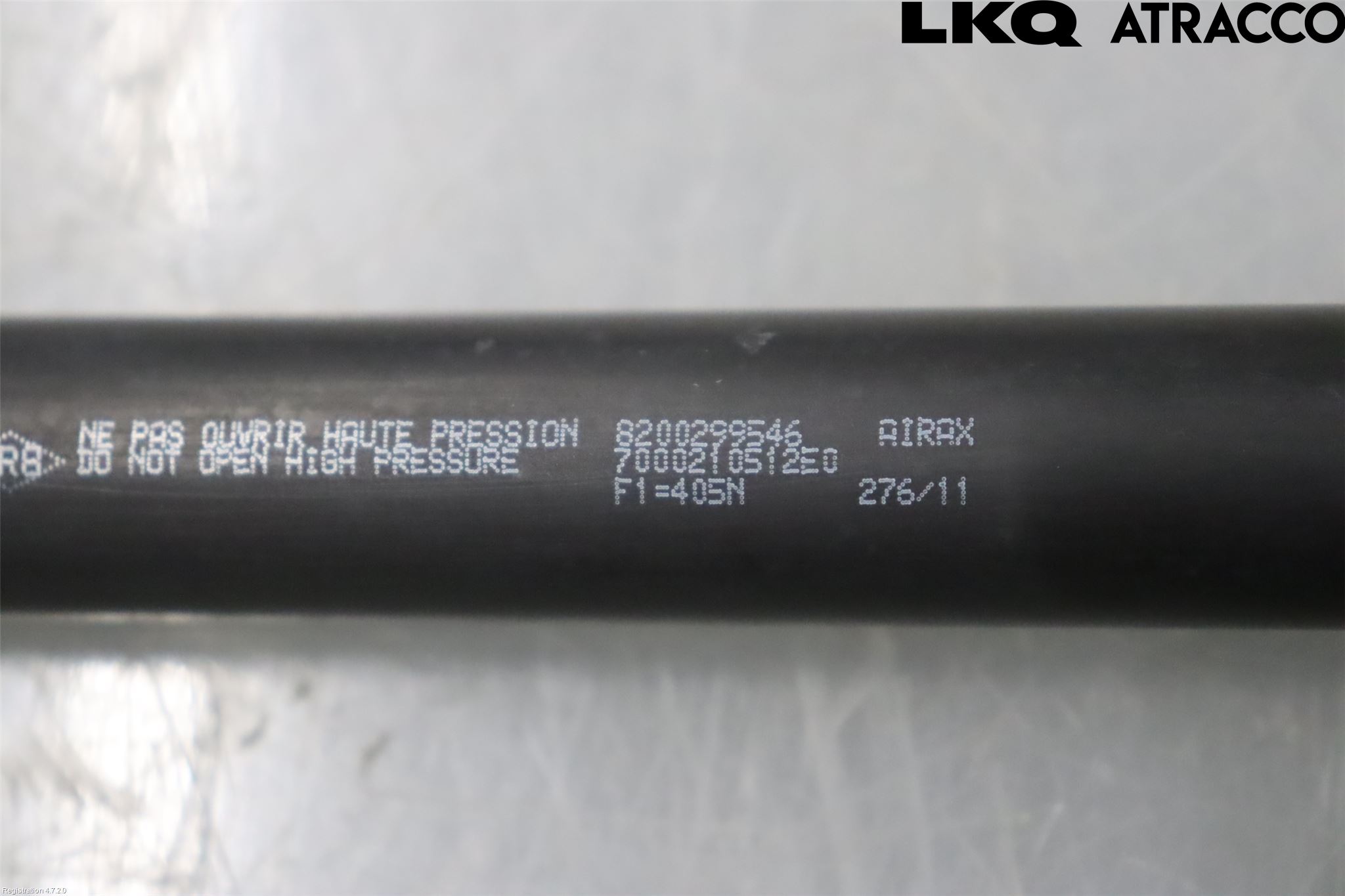 Renault CLIO III  09-12 Gasfjäder Baklucka