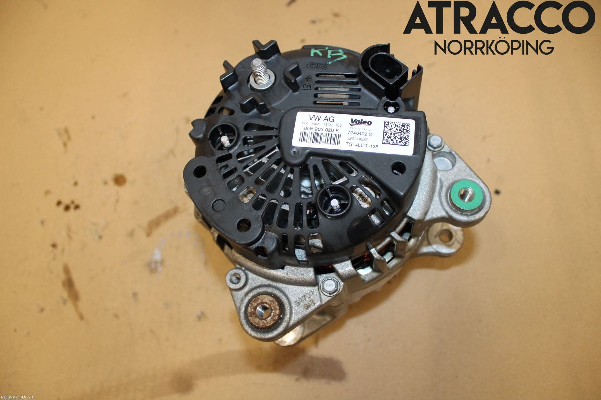 Skoda SCALA 19- Generator