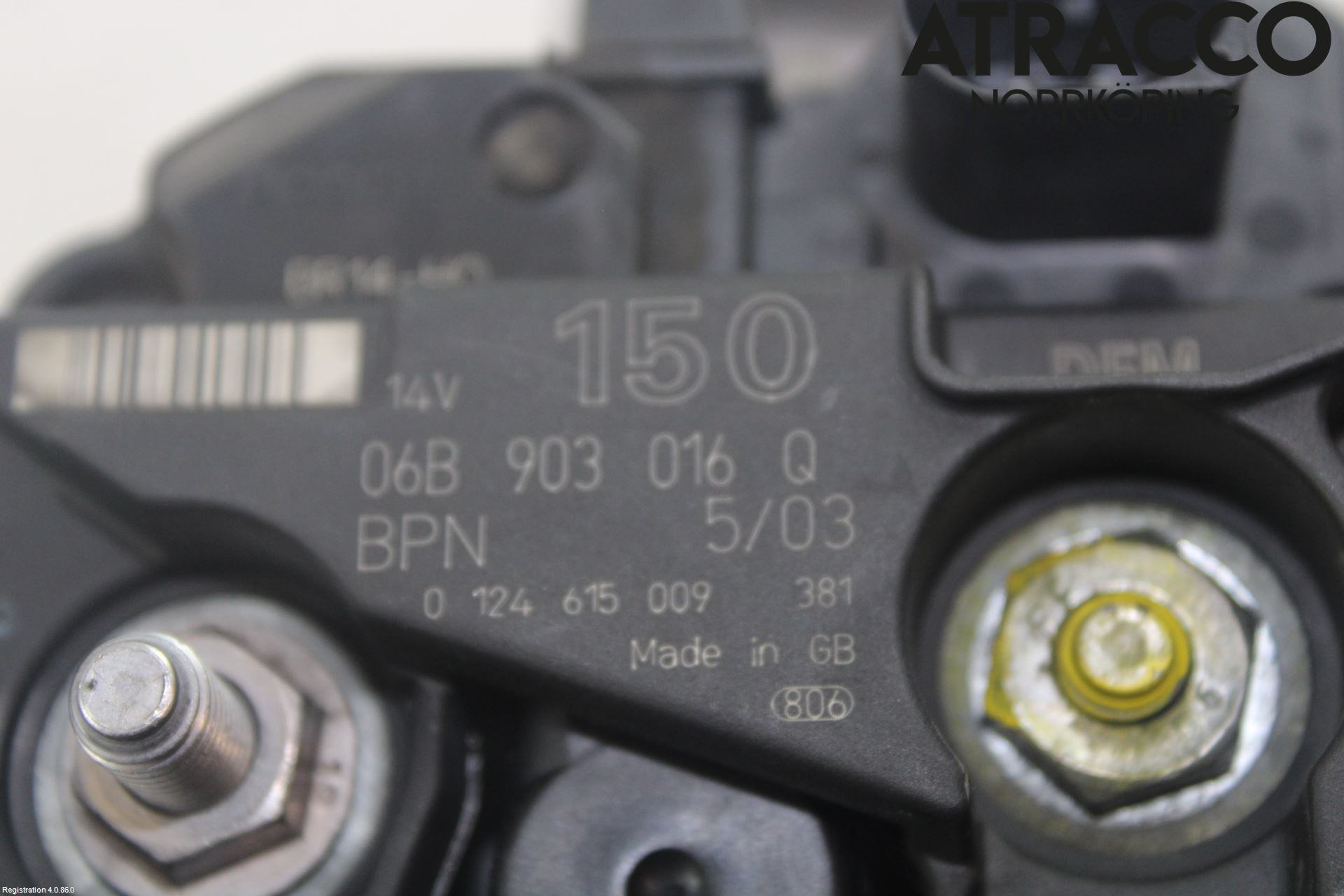 Audi A4/S4 01-05 Generator