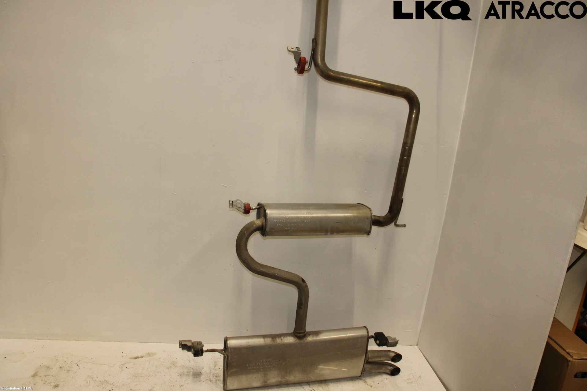 Volkswagen VW TOURAN 16- Avgassystem Komp Ej Kat