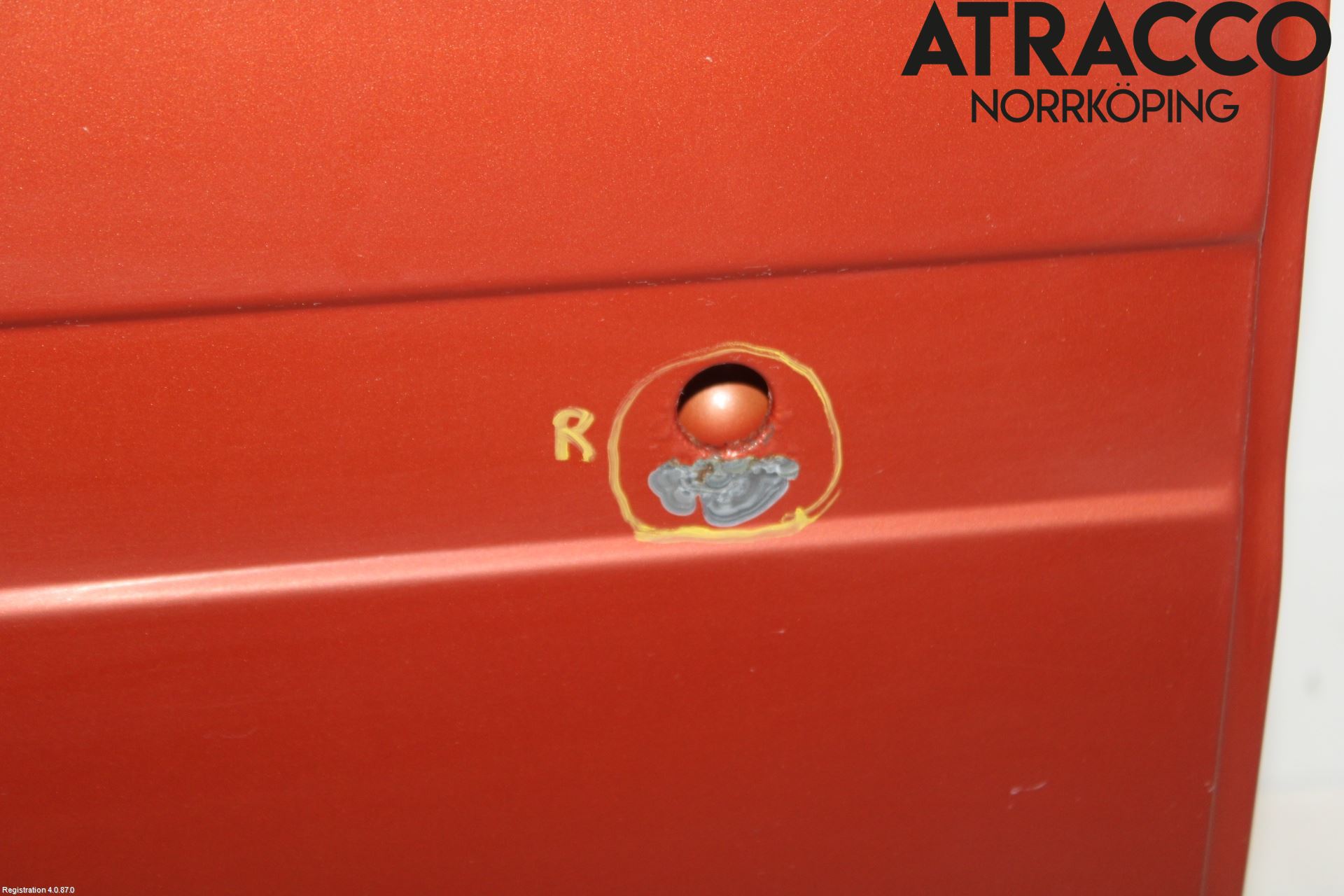 Volvo V50 08-12 Dörr Bak Höger