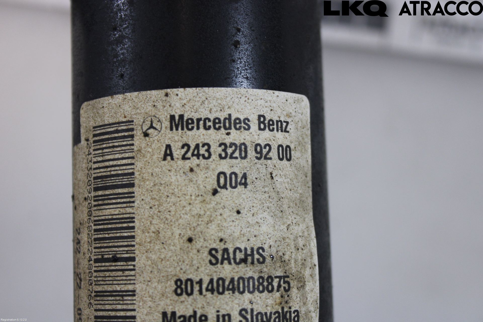 Mercedes-Benz MB EQA (H243) 21- Fjäderben Fram Höger