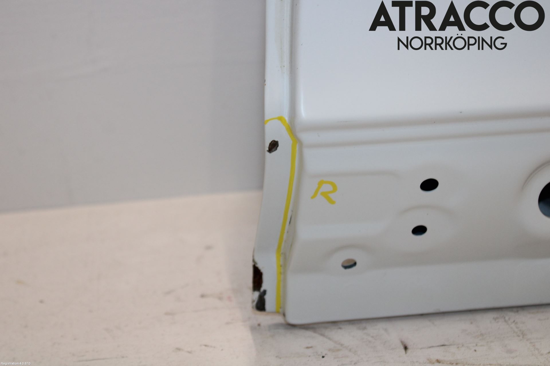 Renault MEGANE III 09-15 Dörr Bak Vänster