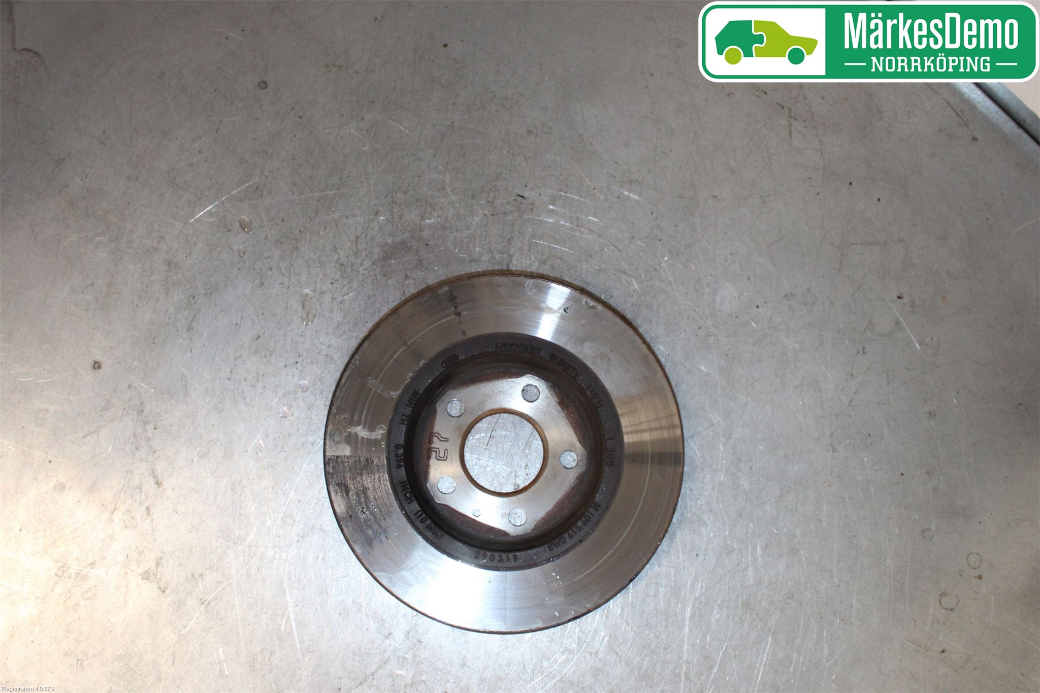 Audi A6 F2/C8 19- Bromsskiva Bak