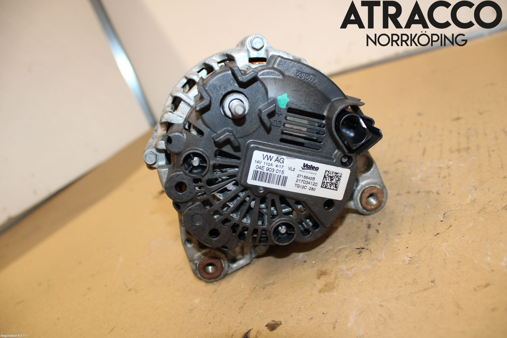 Volkswagen VW POLO 10-17 Generator