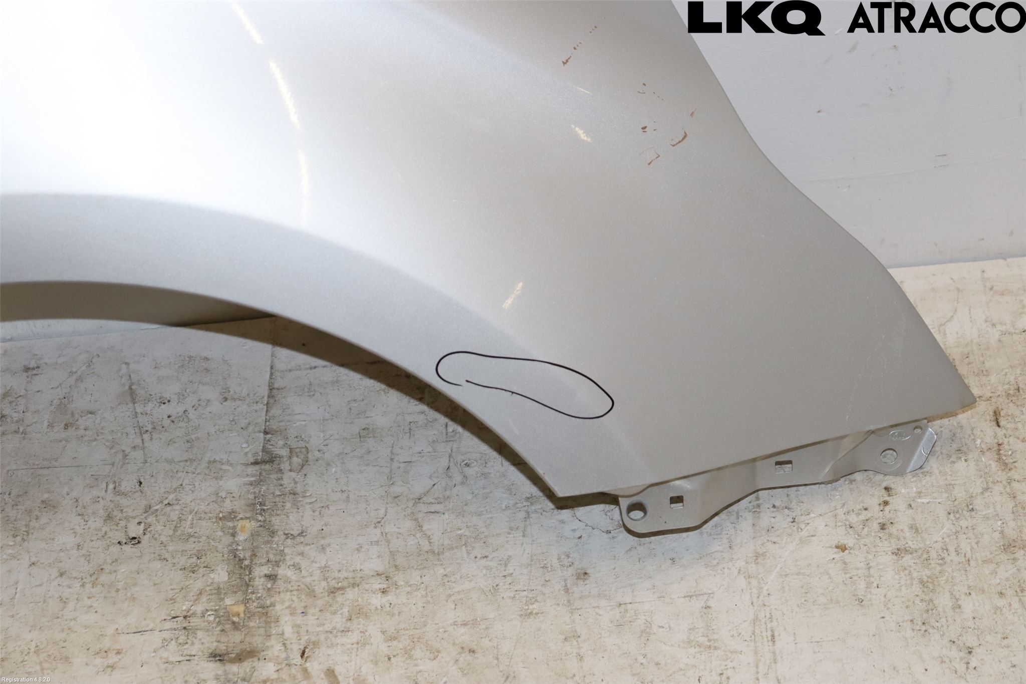 Kia CARENS III 13-19 Skärm Fram Höger