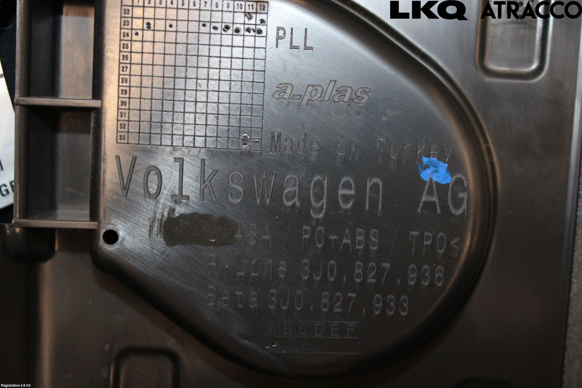 Volkswagen VW PASSAT 24- Spoiler Baklucka