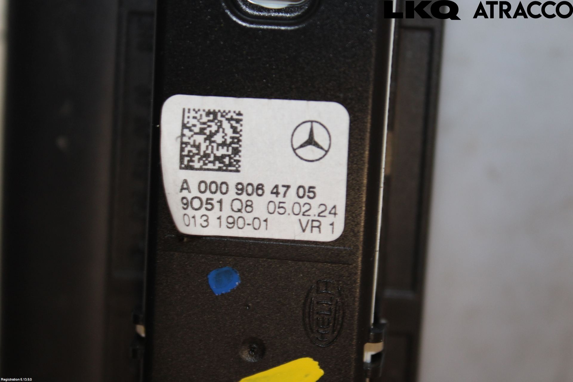 Mercedes-Benz MB EQB (X243) 22- Kurvhandtag I Tak