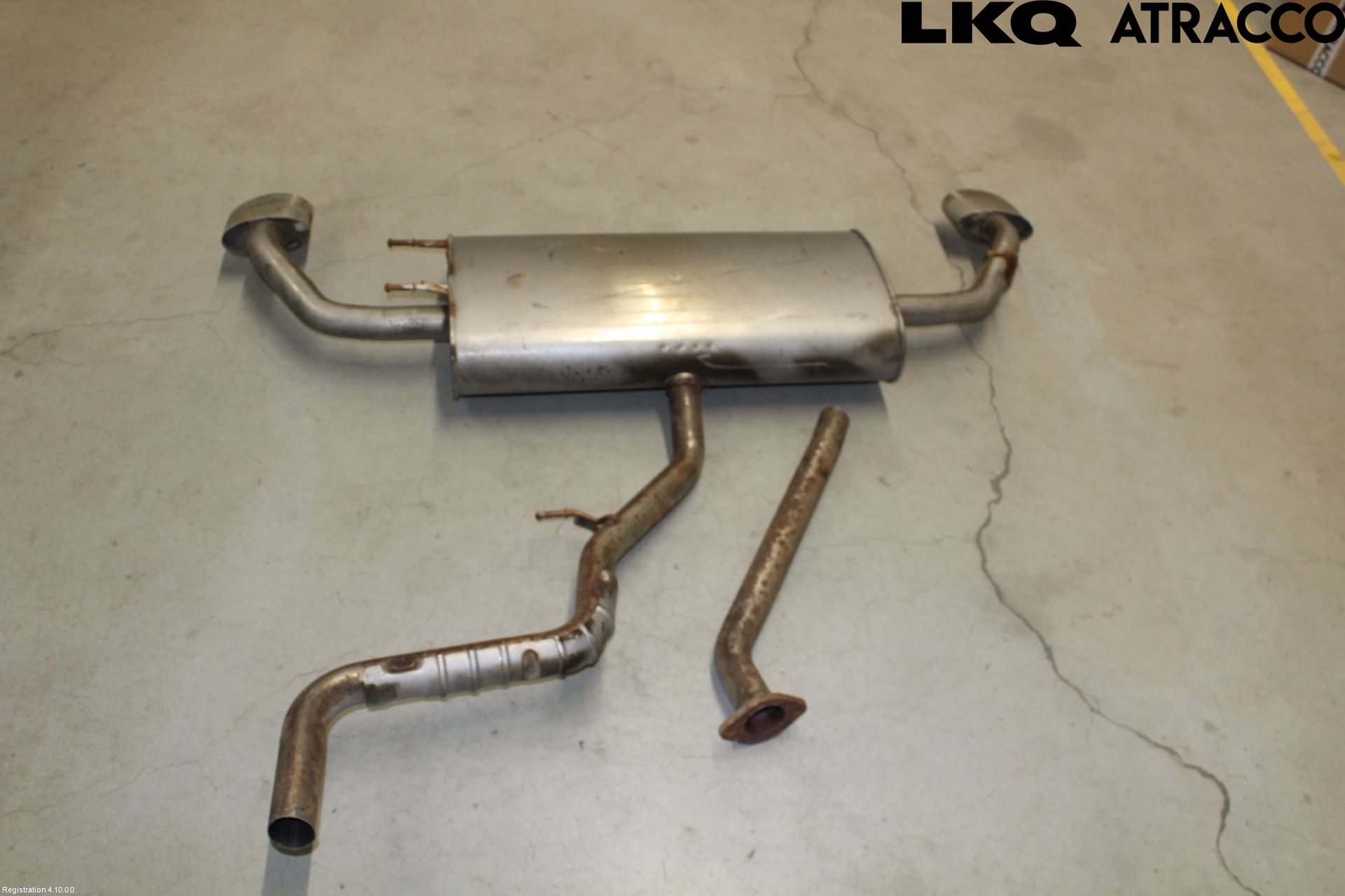 MG HS/EHS 21- Avgas Bakre Dämpare