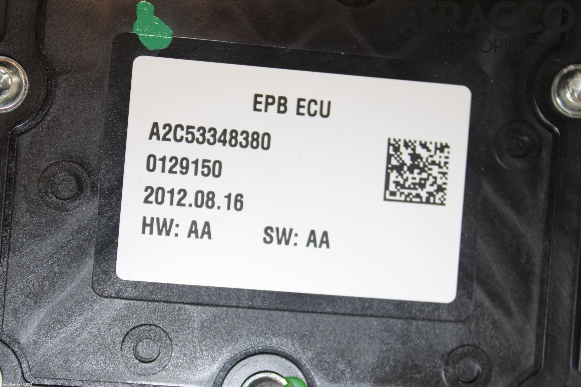 Citroen C4 II 11-18 Parkeringsbroms Elmanövrerad