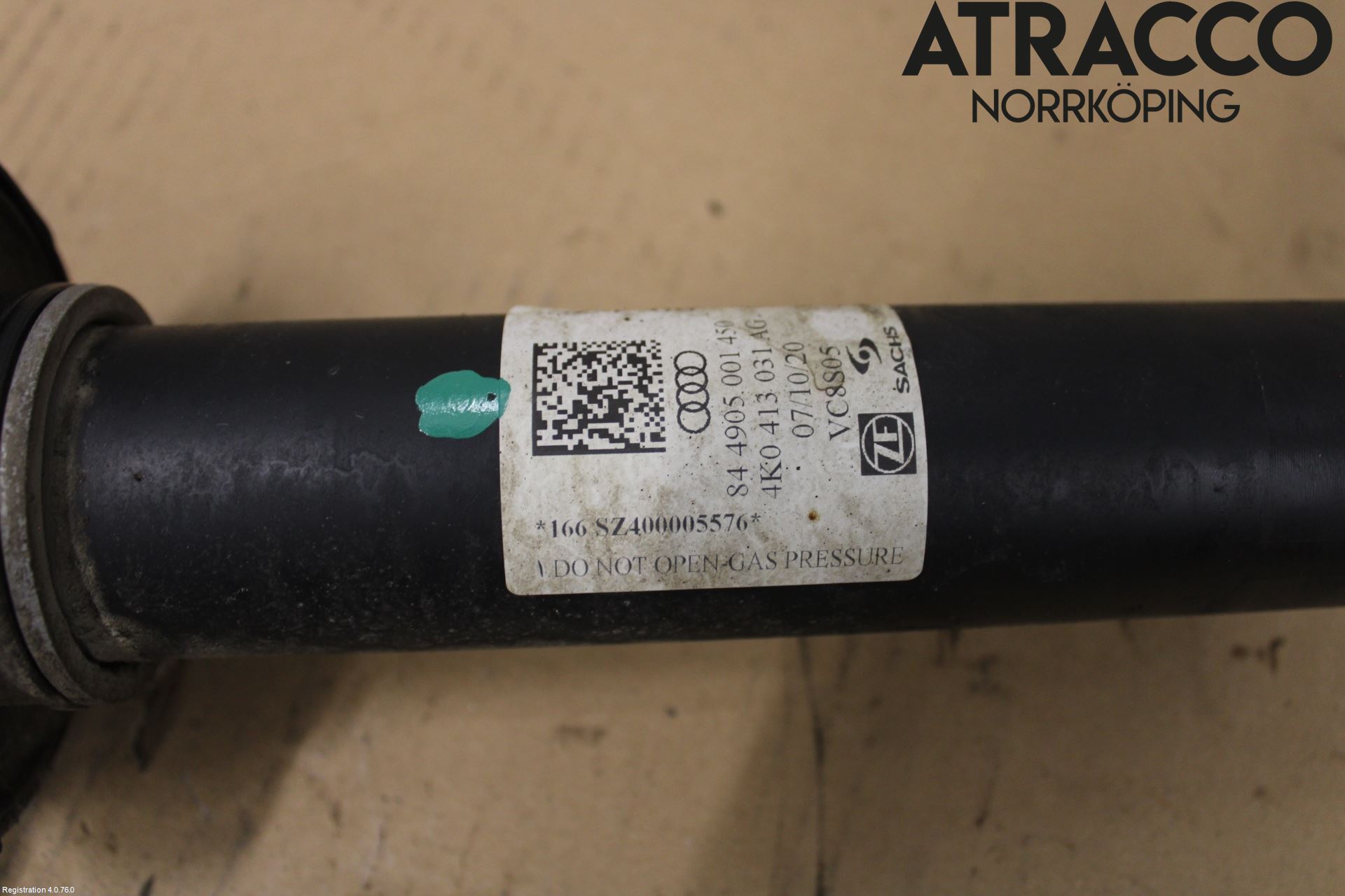 Audi A6 F2/C8 19- Fjäderben Fram Vänster