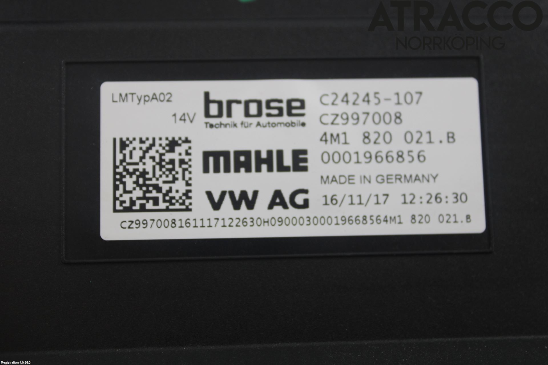 Audi A5 17- Värmefläkt