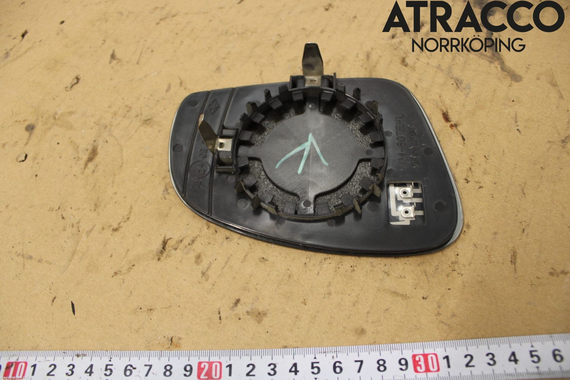 Skoda FABIA 07-14 Spegelglas Vä