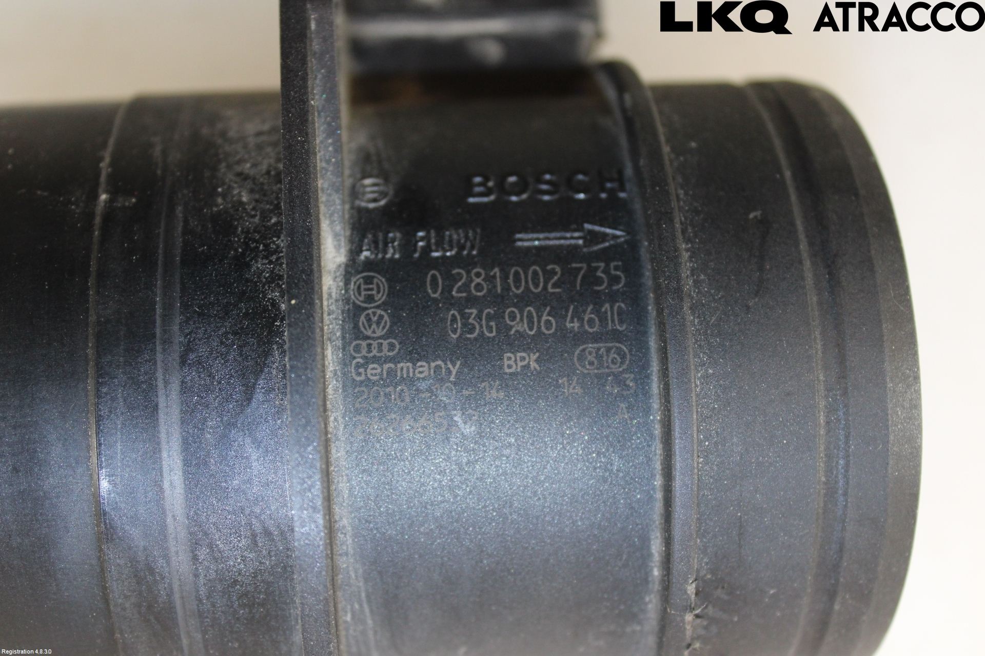 Audi A4 ALLROAD 09-16 Injluftmassamätare