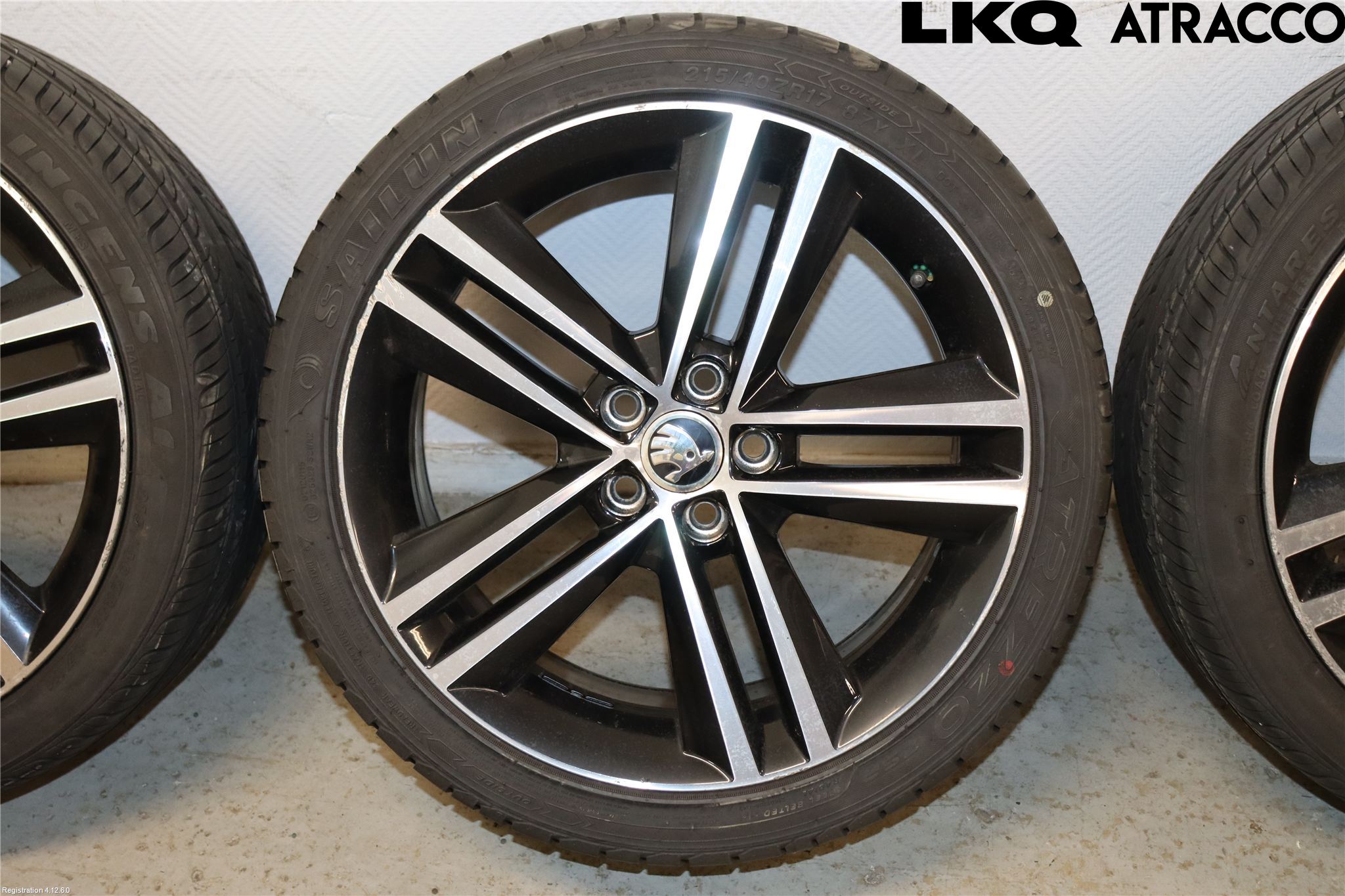 Skoda YETI Sommardäck Alumfälg 4St