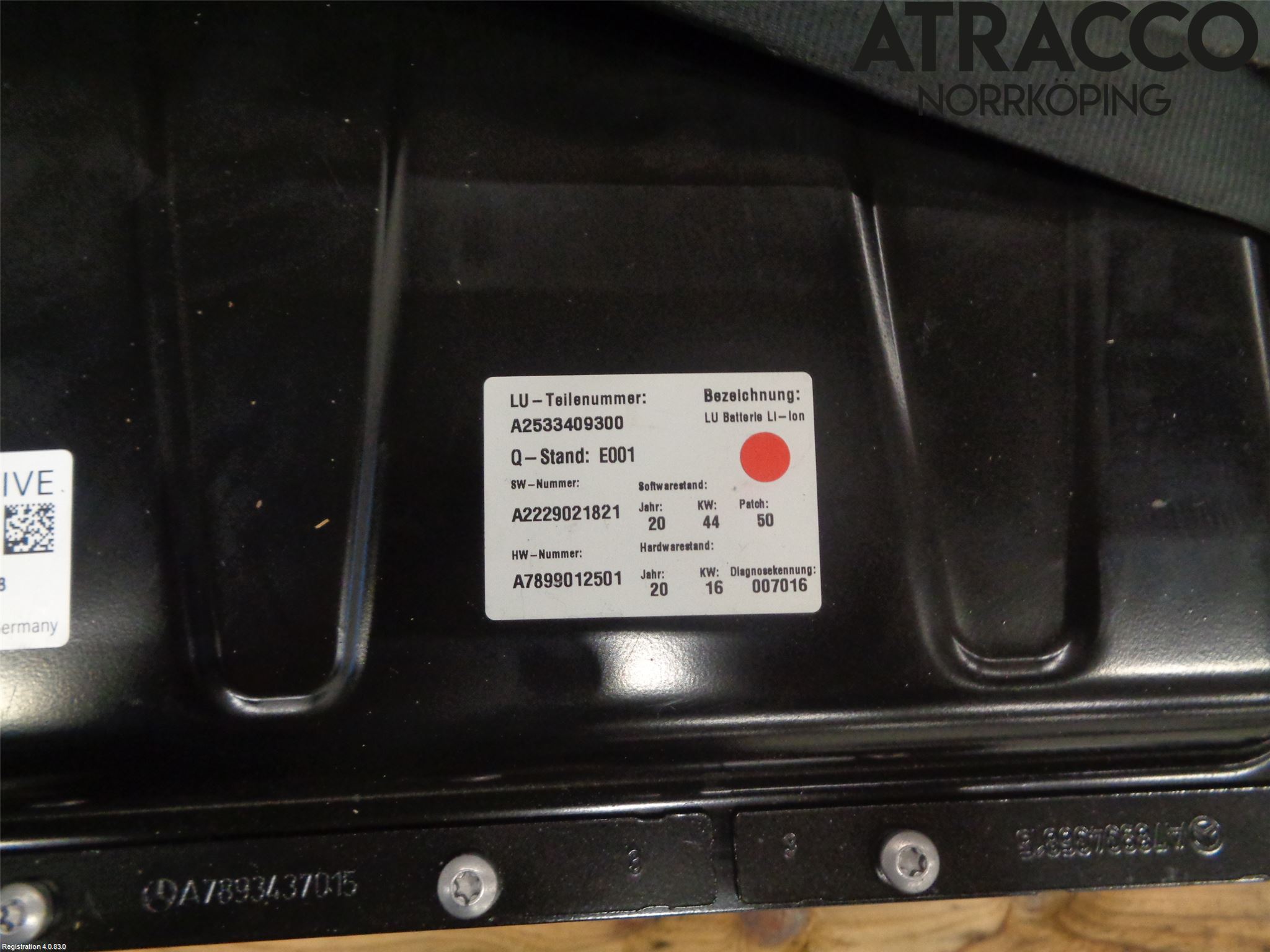Mercedes-Benz MB GLC-KLASS (X253/C253) 15-22 Batteri Högspänning