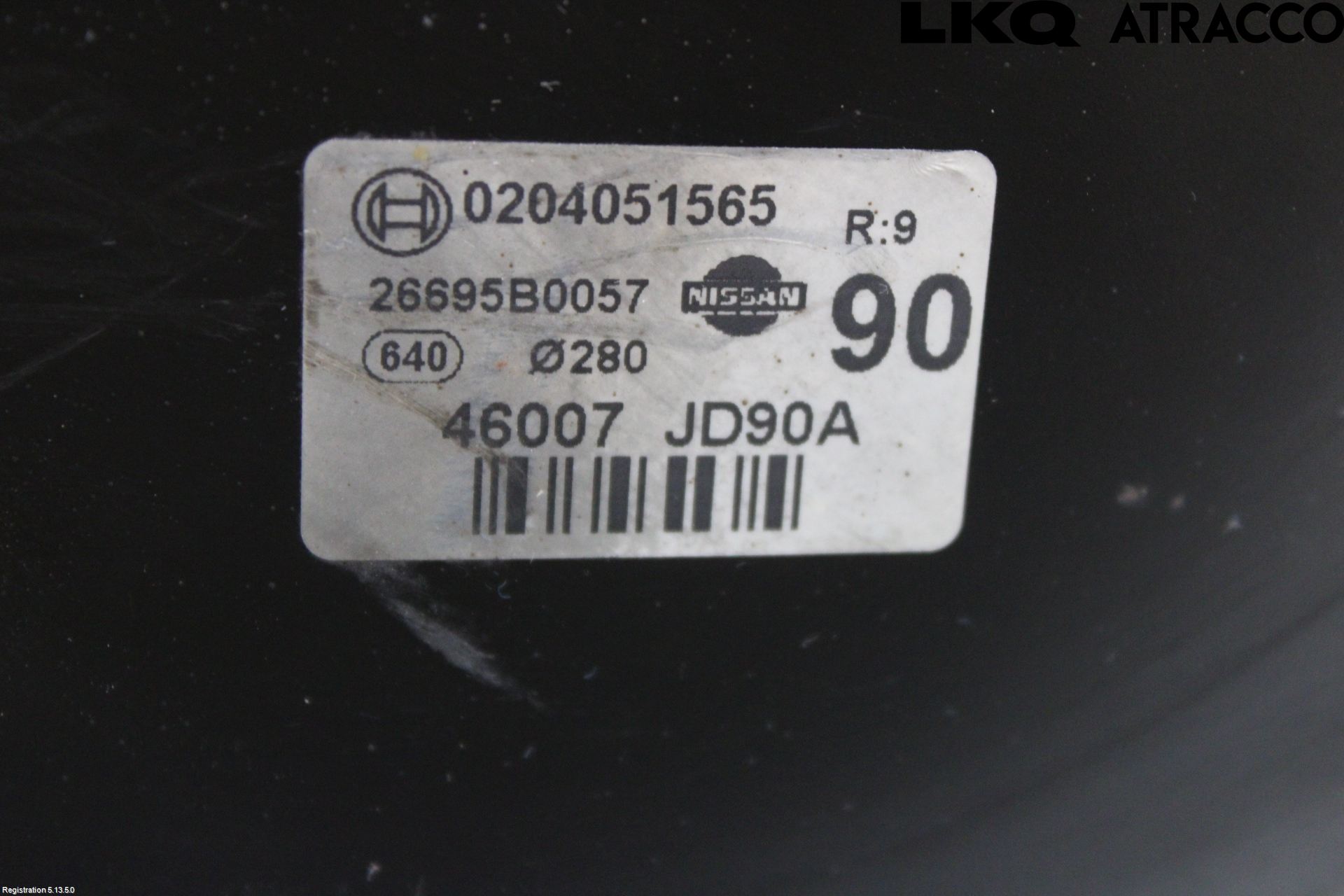Nissan QASHQAI+2  08-10 Bromsservo