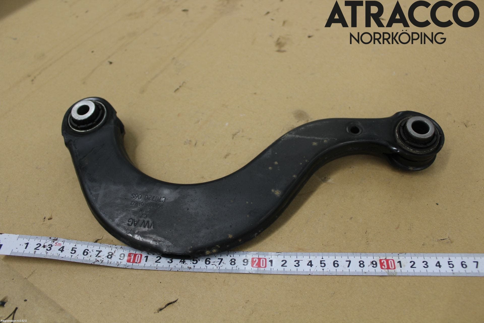Volkswagen VW GOLF / E-GOLF VII 13-20 Bärarm Bak Övre Vänster