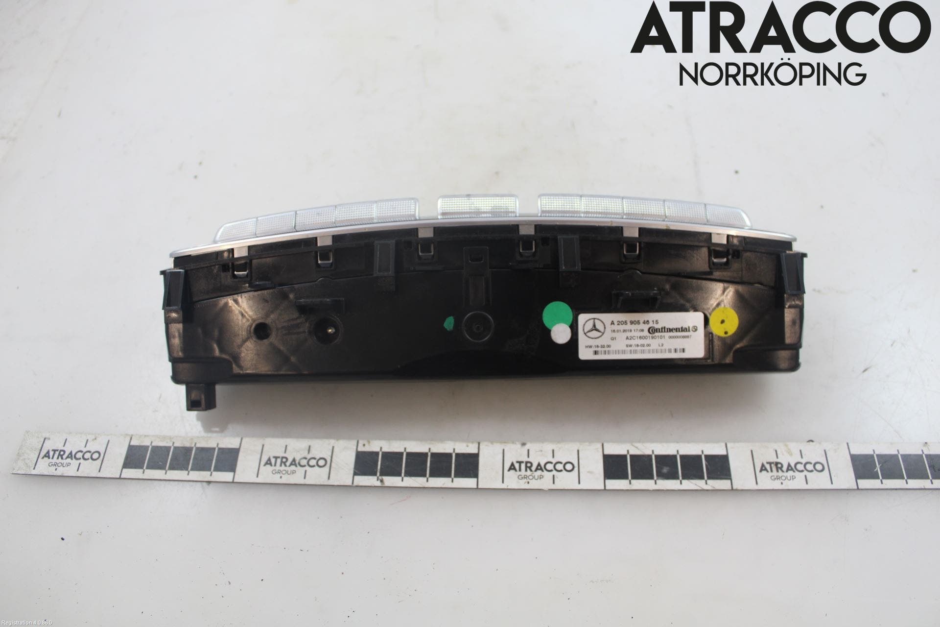 MB GLC-KLASS (X253/C253) 15-22 Värmereglage