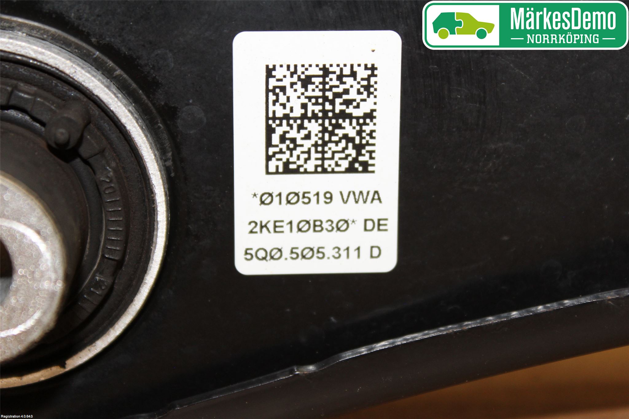 Volkswagen VW GOLF / E-GOLF VII 13-20 Bärarm Bak Vänster