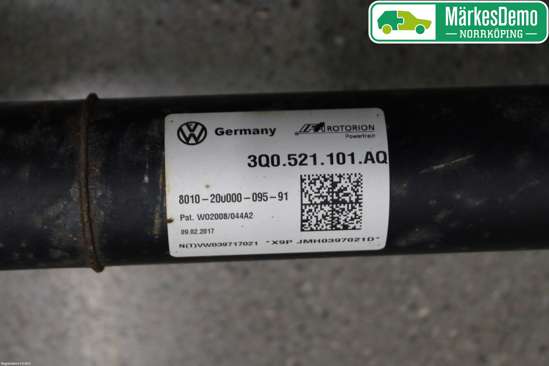 Skoda SUPERB 16-24 Mellanaxel Komp