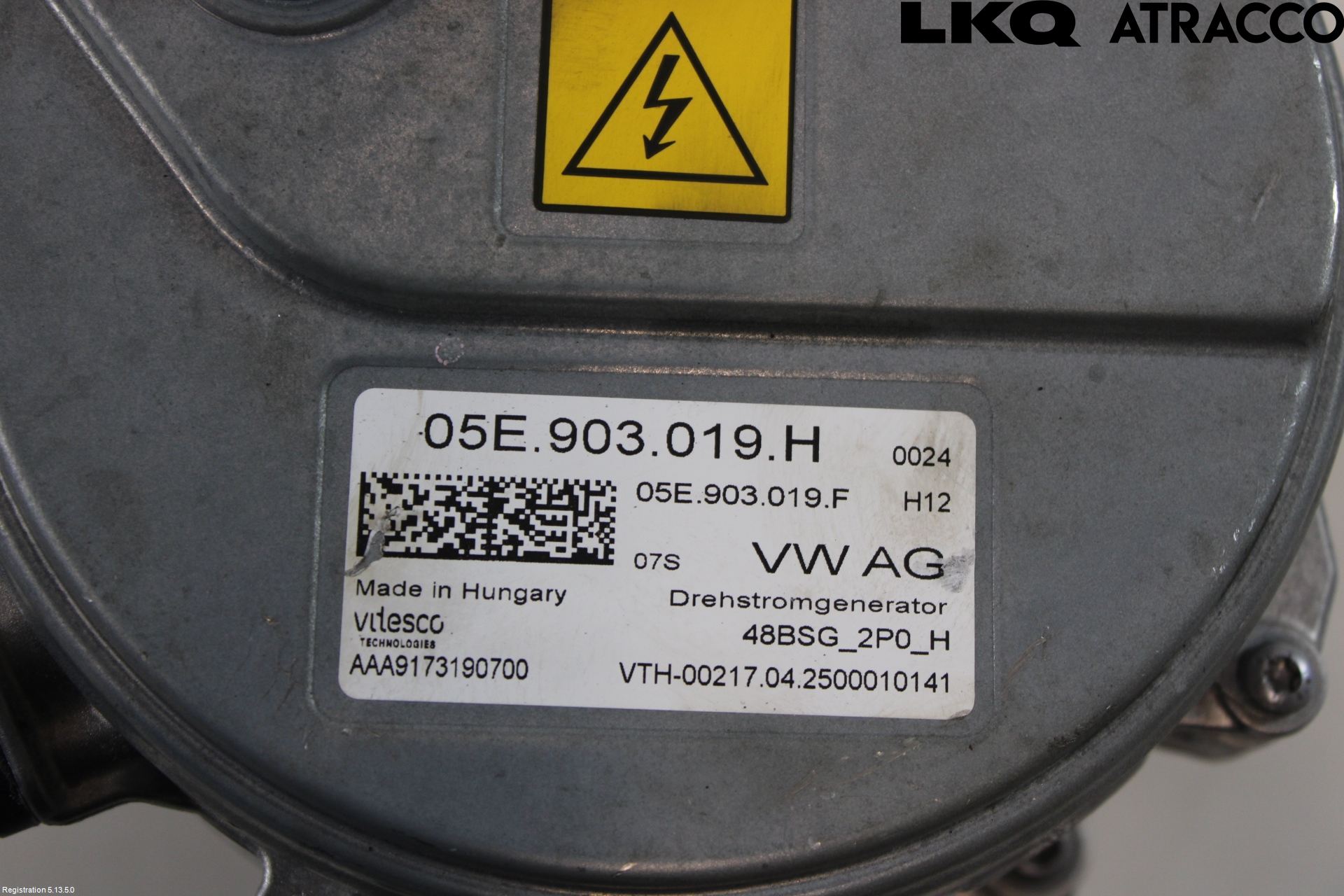 Audi A3/S3 8Y 21- Generator