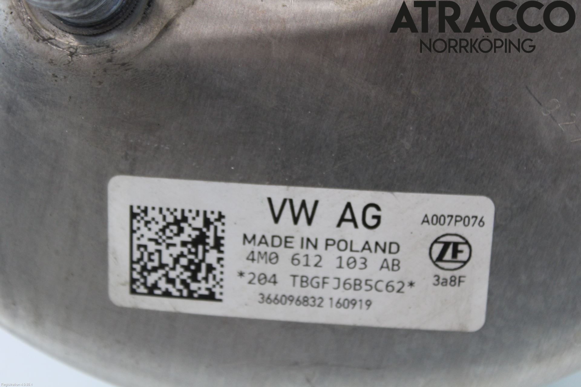 Volkswagen VW TOUAREG CR 18- Bromsservo