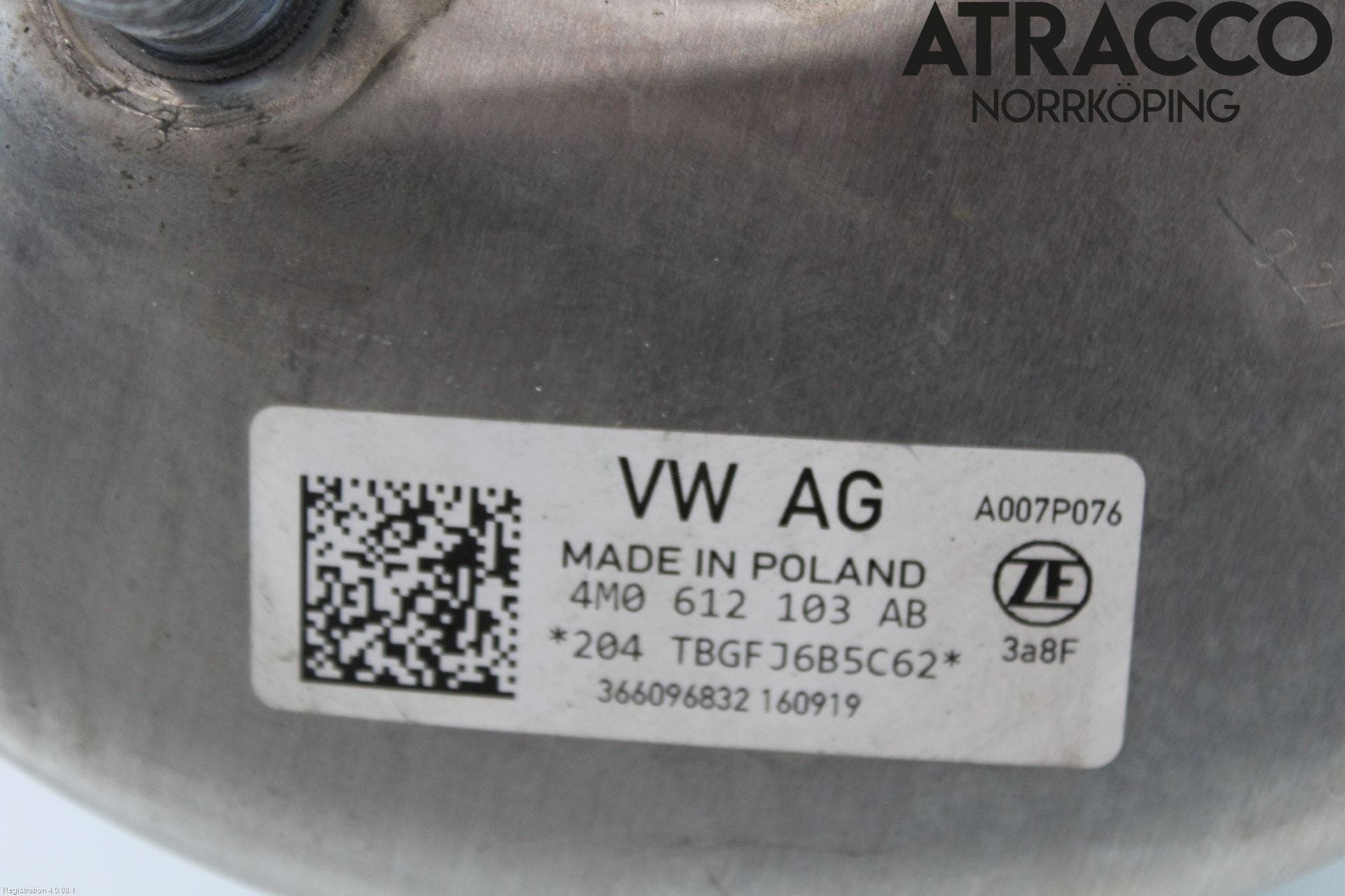 Volkswagen VW TOUAREG CR 18- Bromsservo