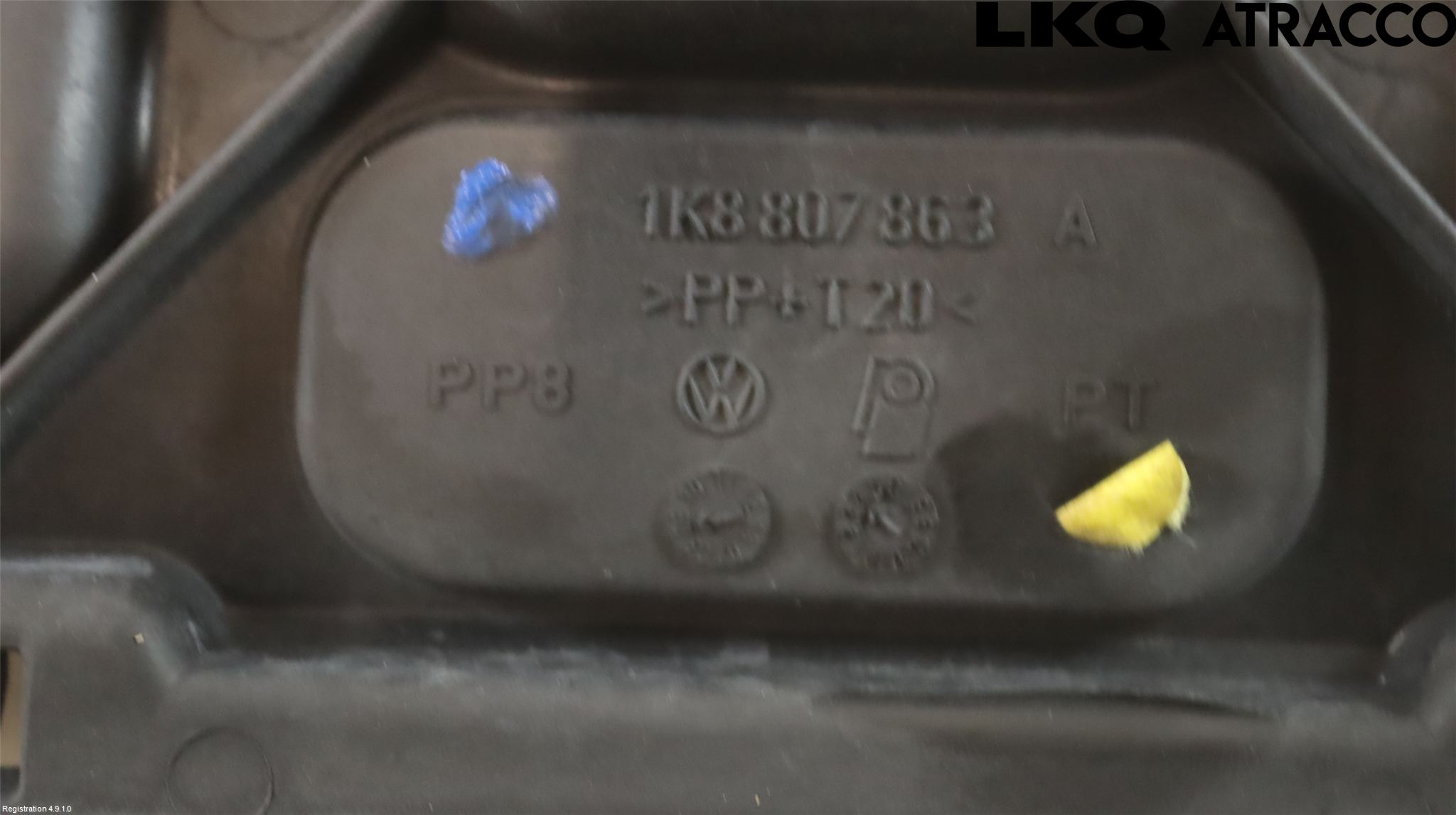 Volkswagen VW SCIROCCO 09-17 Stötfångardel Bak Mitt