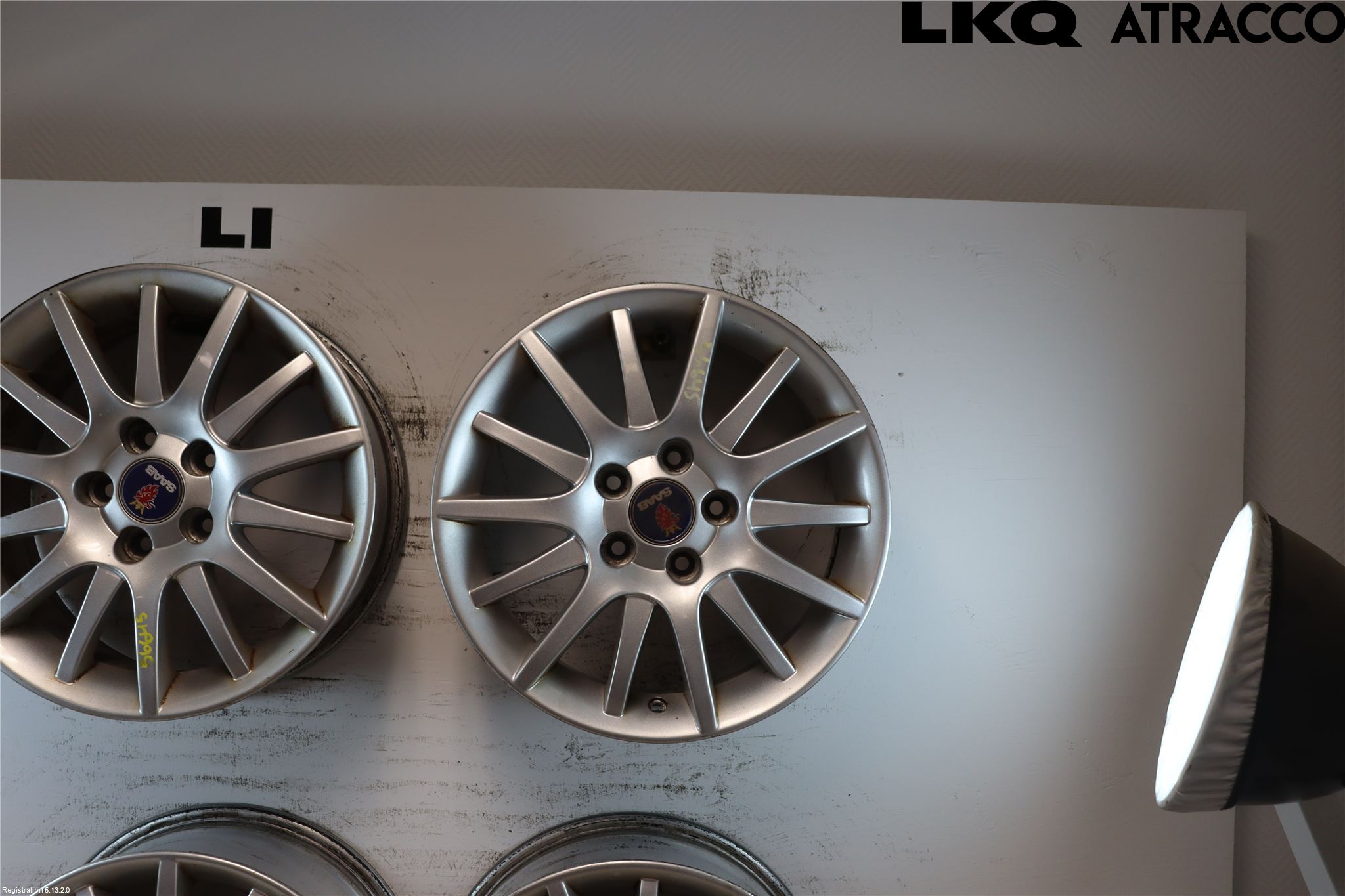 Saab 9-3 VER2/VER3 08-15 Fälgsats Aluminium