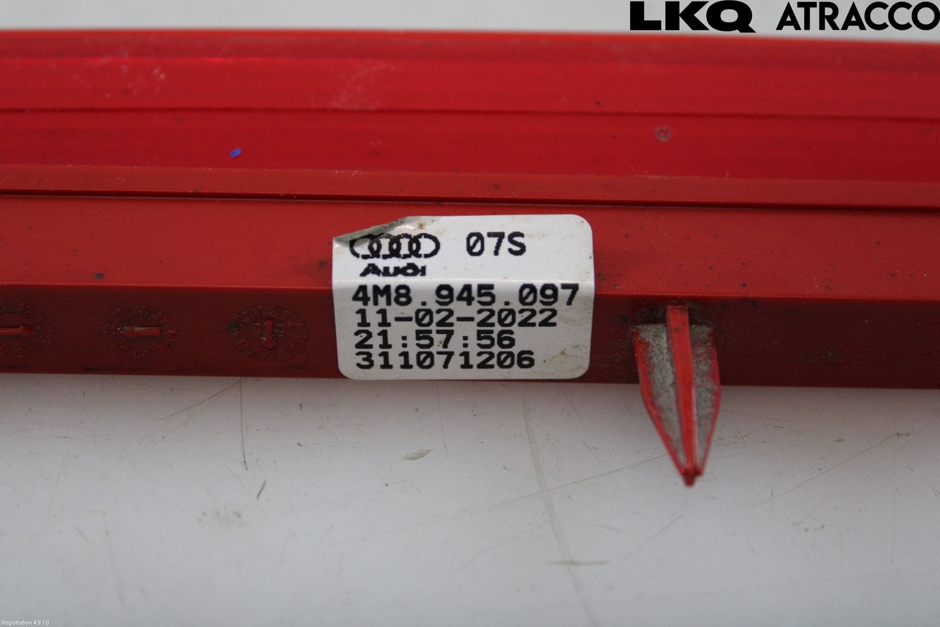 Audi E-TRON, S GE 19- Bromsljus Bakruta