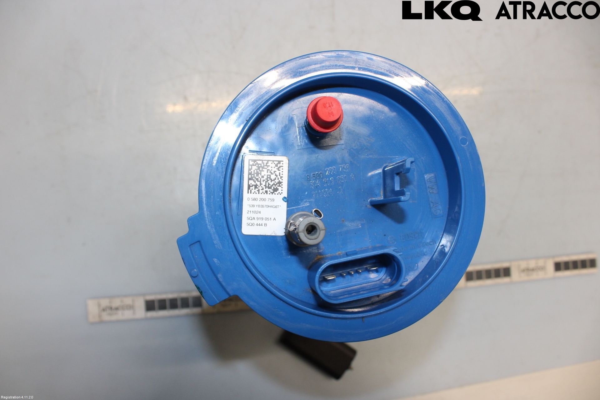 Volkswagen VW TOURAN 16- Bränslepump El