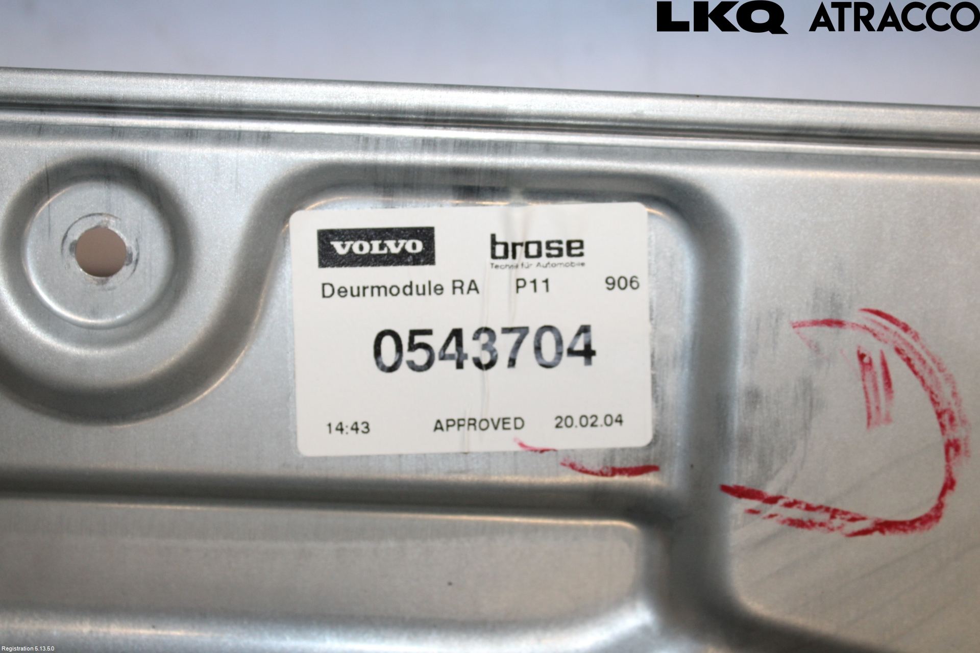 Volvo S40 04-07 Fönsterhiss El Kompl