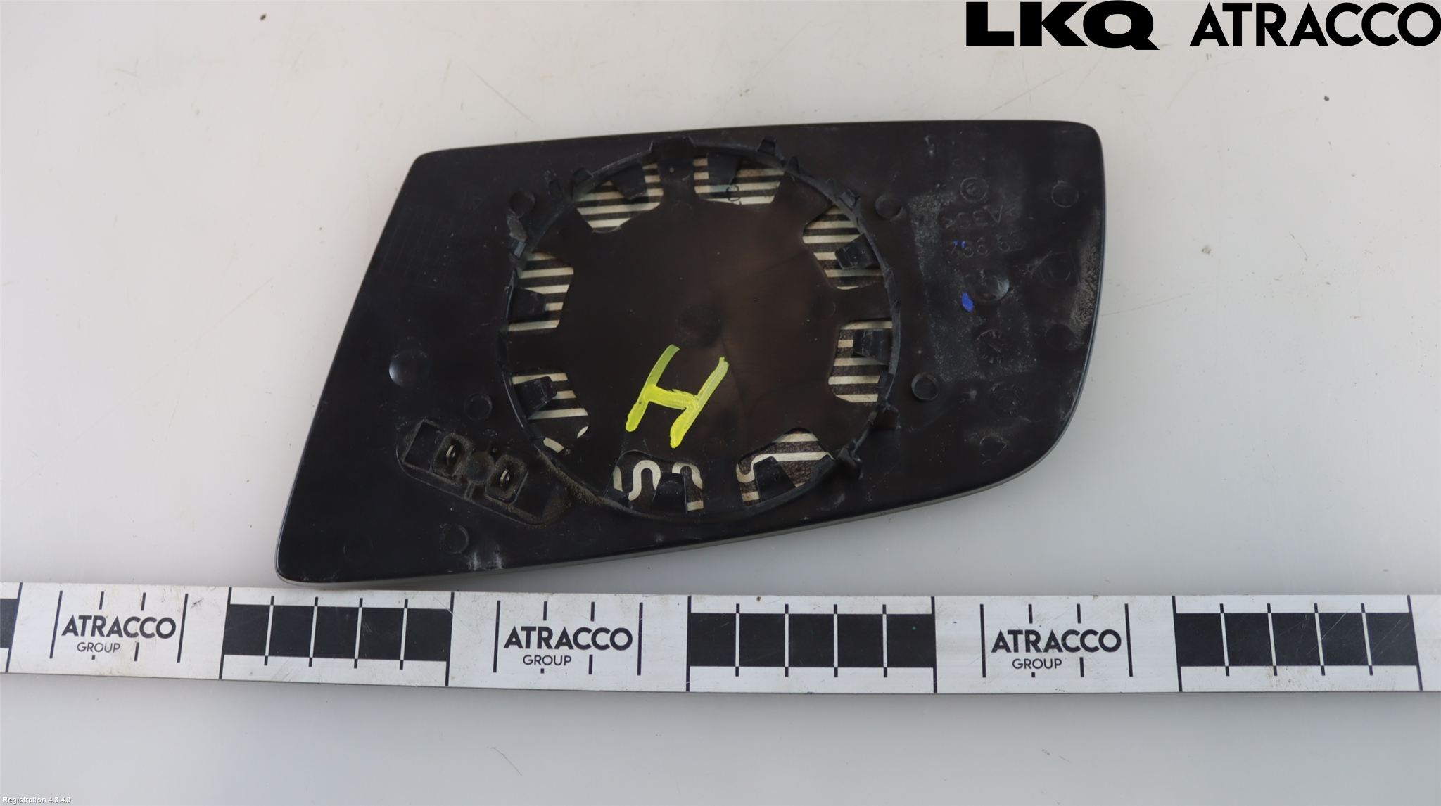 BMW 5 E60/61 Sed/Tou 02-10 Spegelglas Hö