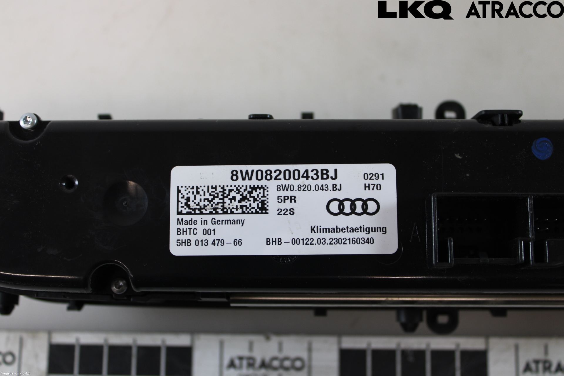 Audi A4/S4 B9 20- Värmereglage