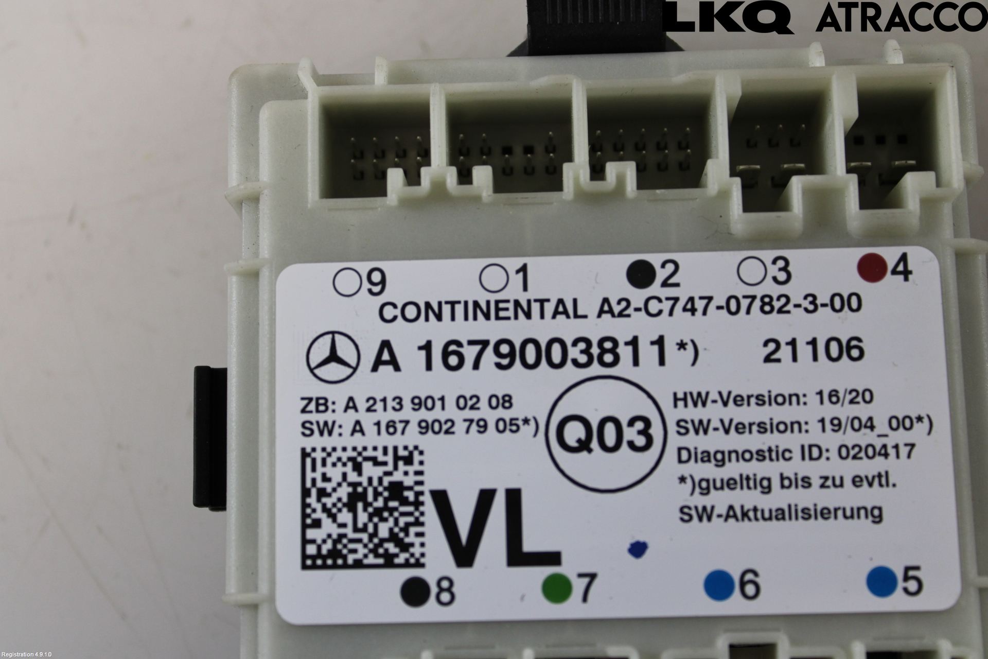 Mercedes-Benz MB EQC (N293) 20- Styrenhet Dörr