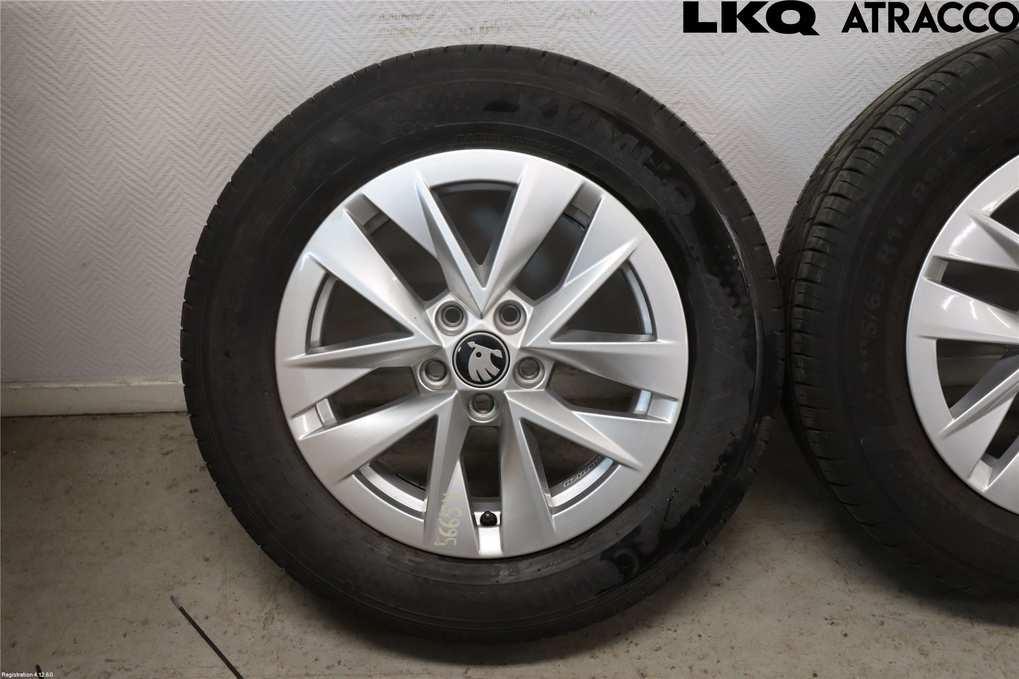 Skoda FABIA 22- Sommardäck Alumfälg 4St
