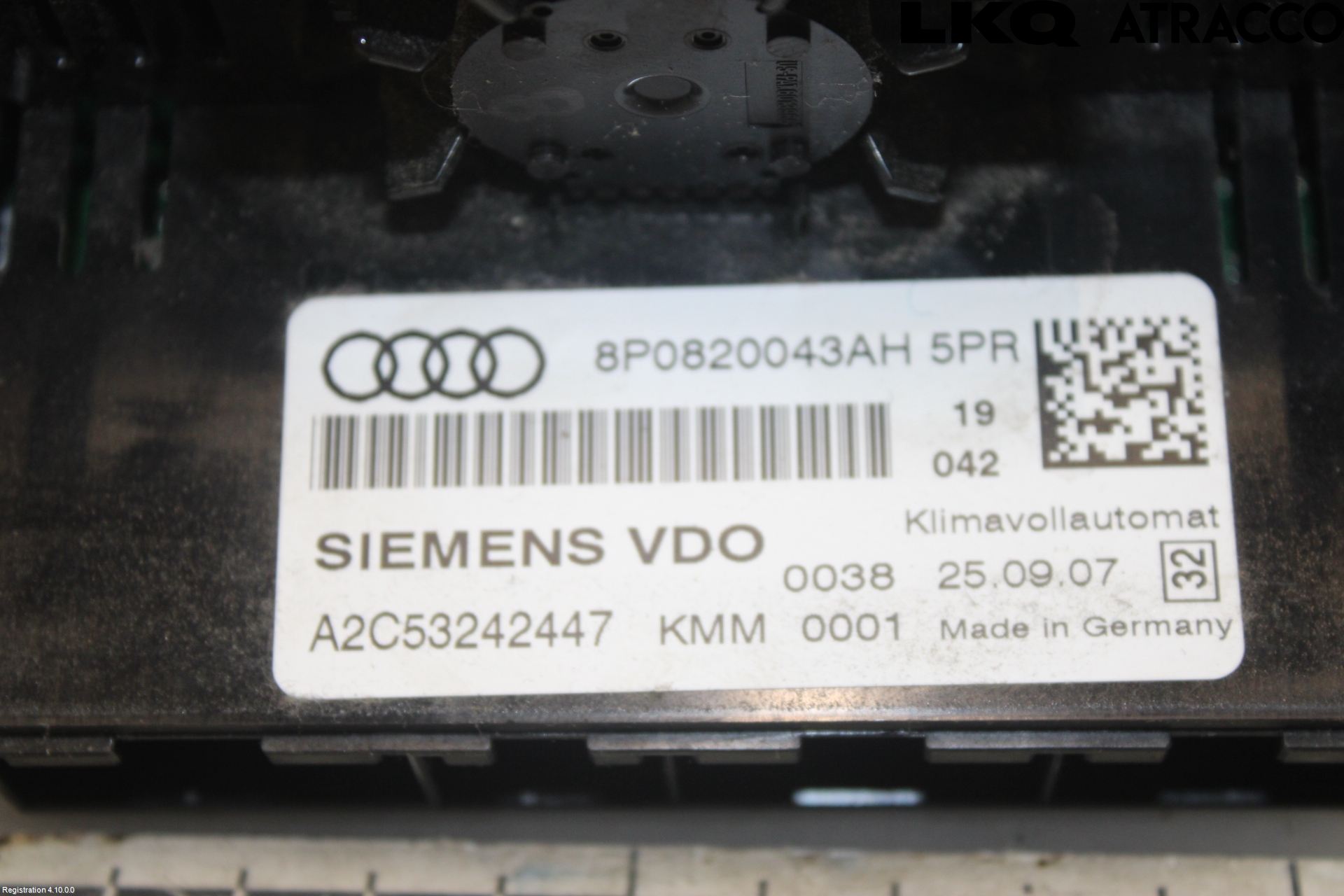 Audi A3/S3 05-13 Värmereglage